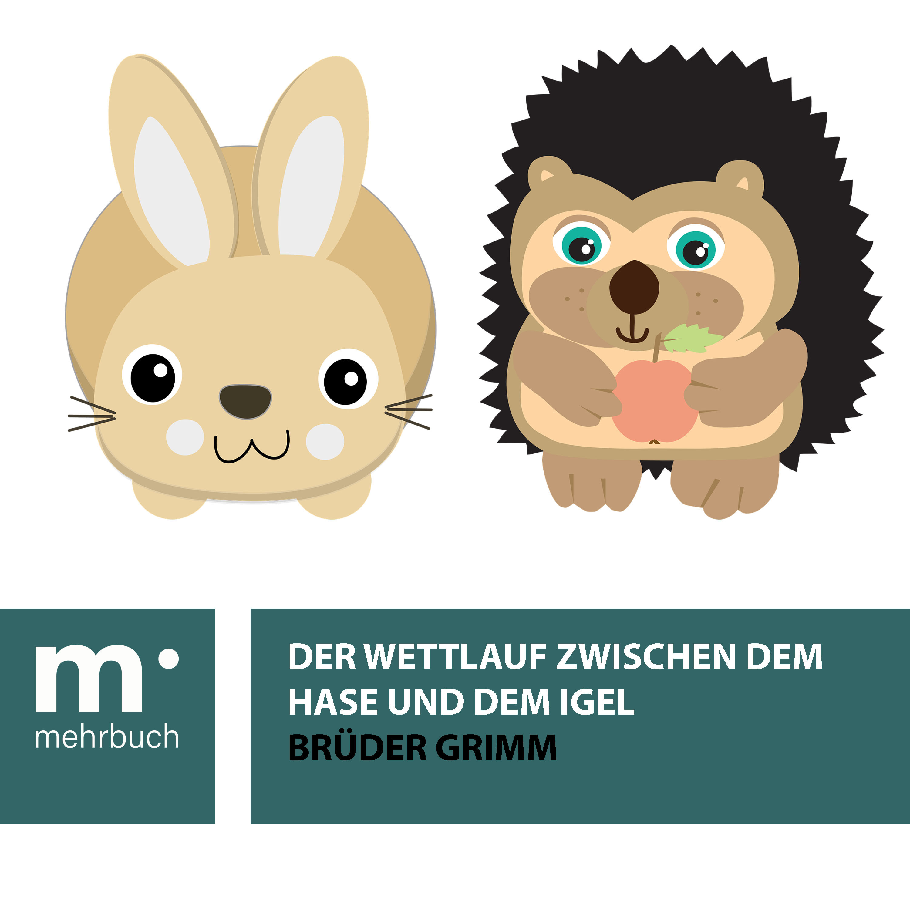 Обложка книги «Der Wettlauf zwischen dem Hasen und dem Igel»