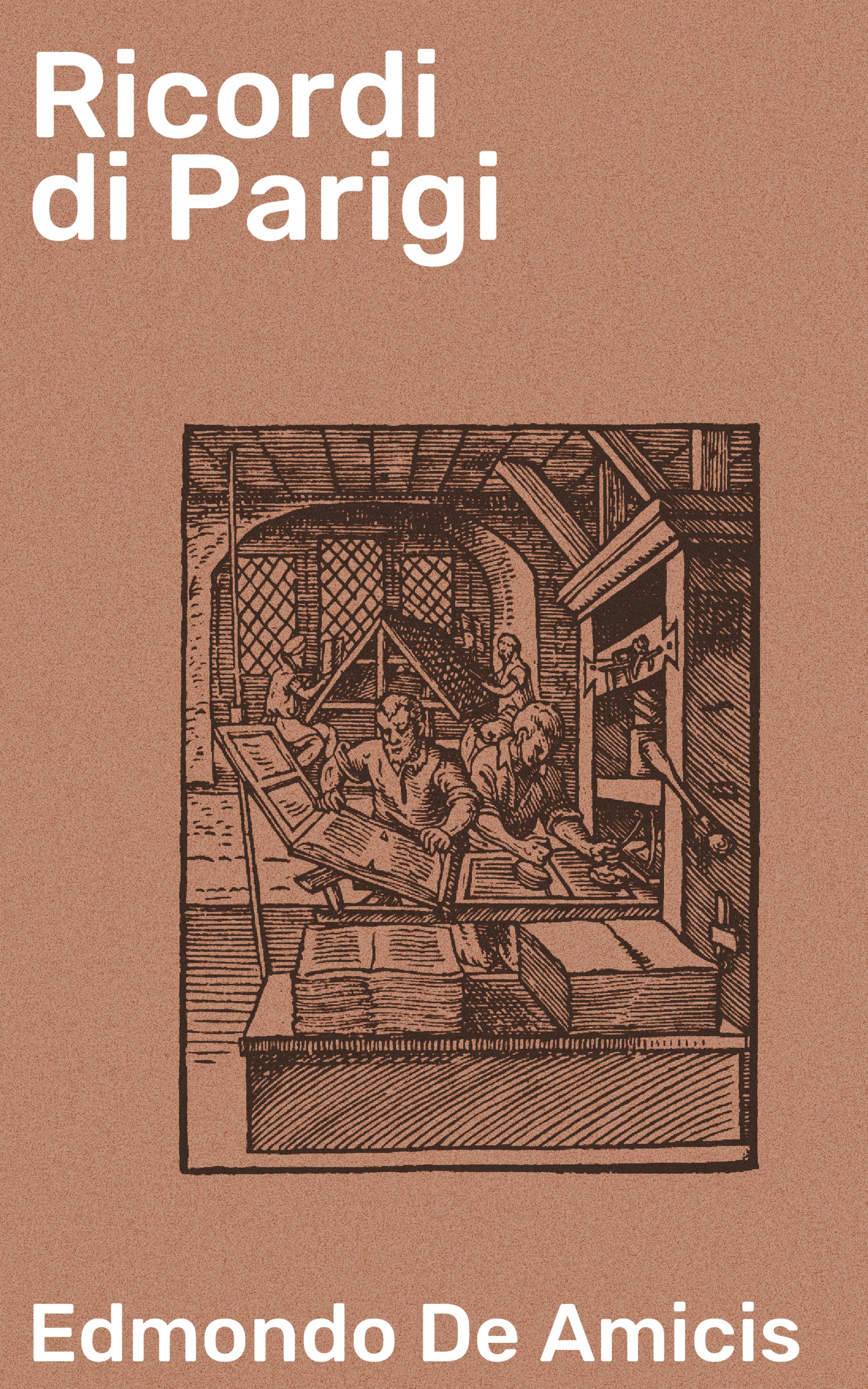 Обложка книги «Ricordi di Parigi»