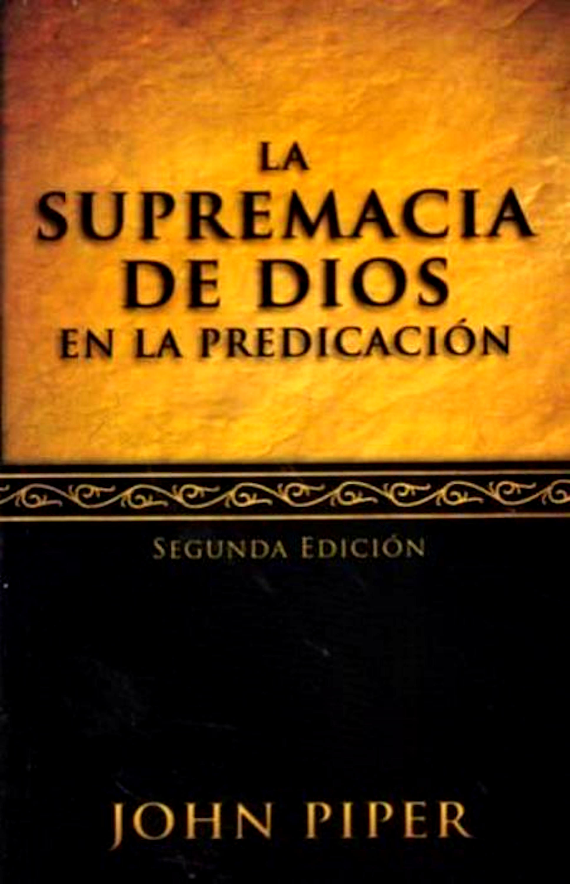 Обложка книги «La supremacía de Dios en la predicación»