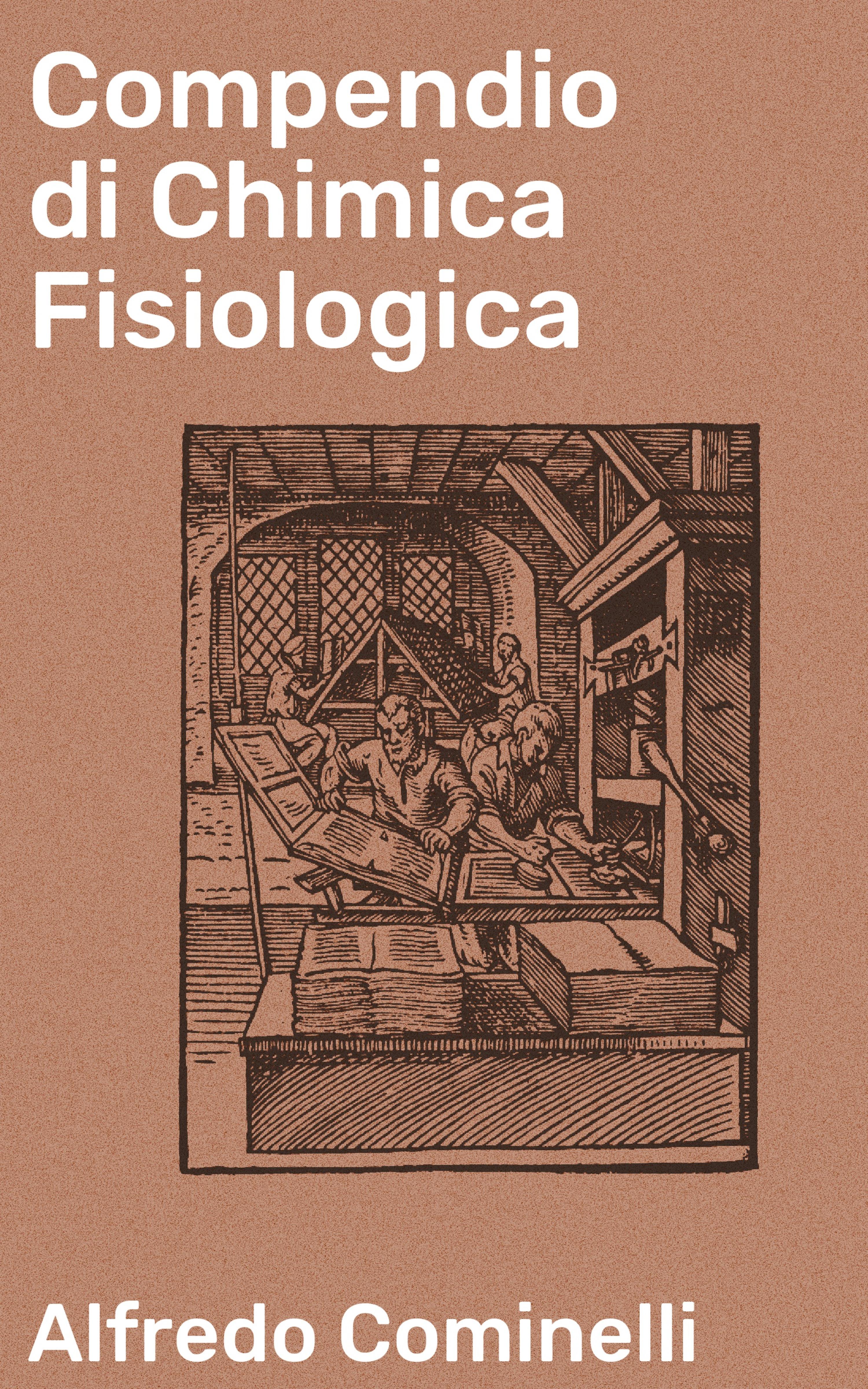 Обложка книги «Compendio di Chimica Fisiologica»