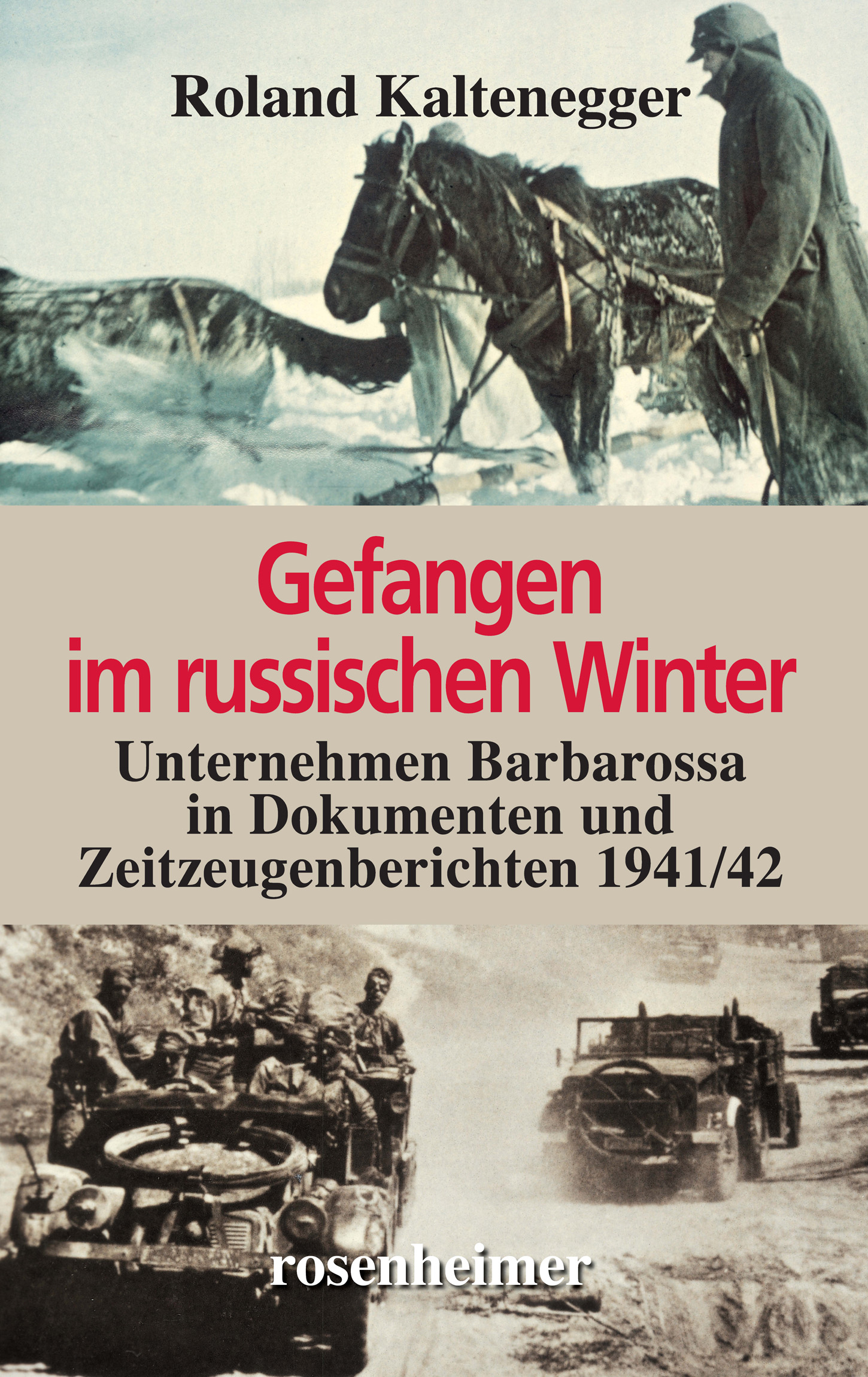 Обложка книги «Gefangen im russischen Winter»