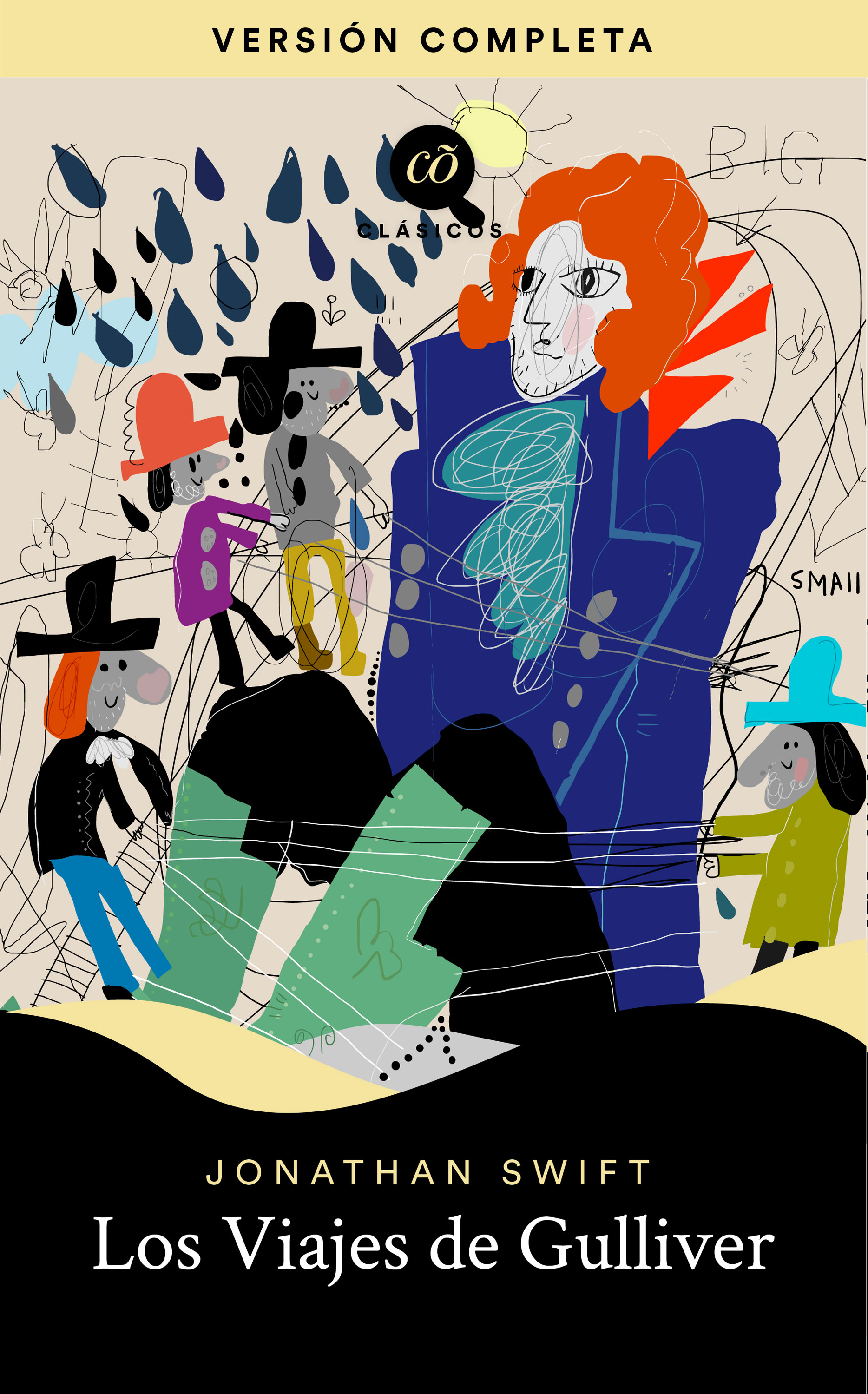 Обложка книги «Los viajes de Gulliver»