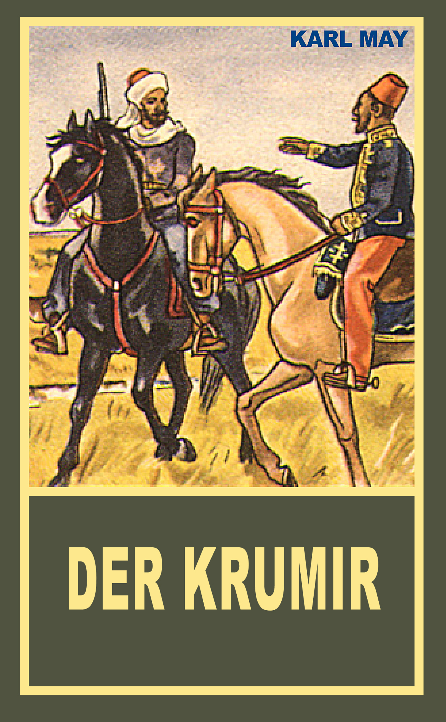 Обложка книги «Der Krumir»