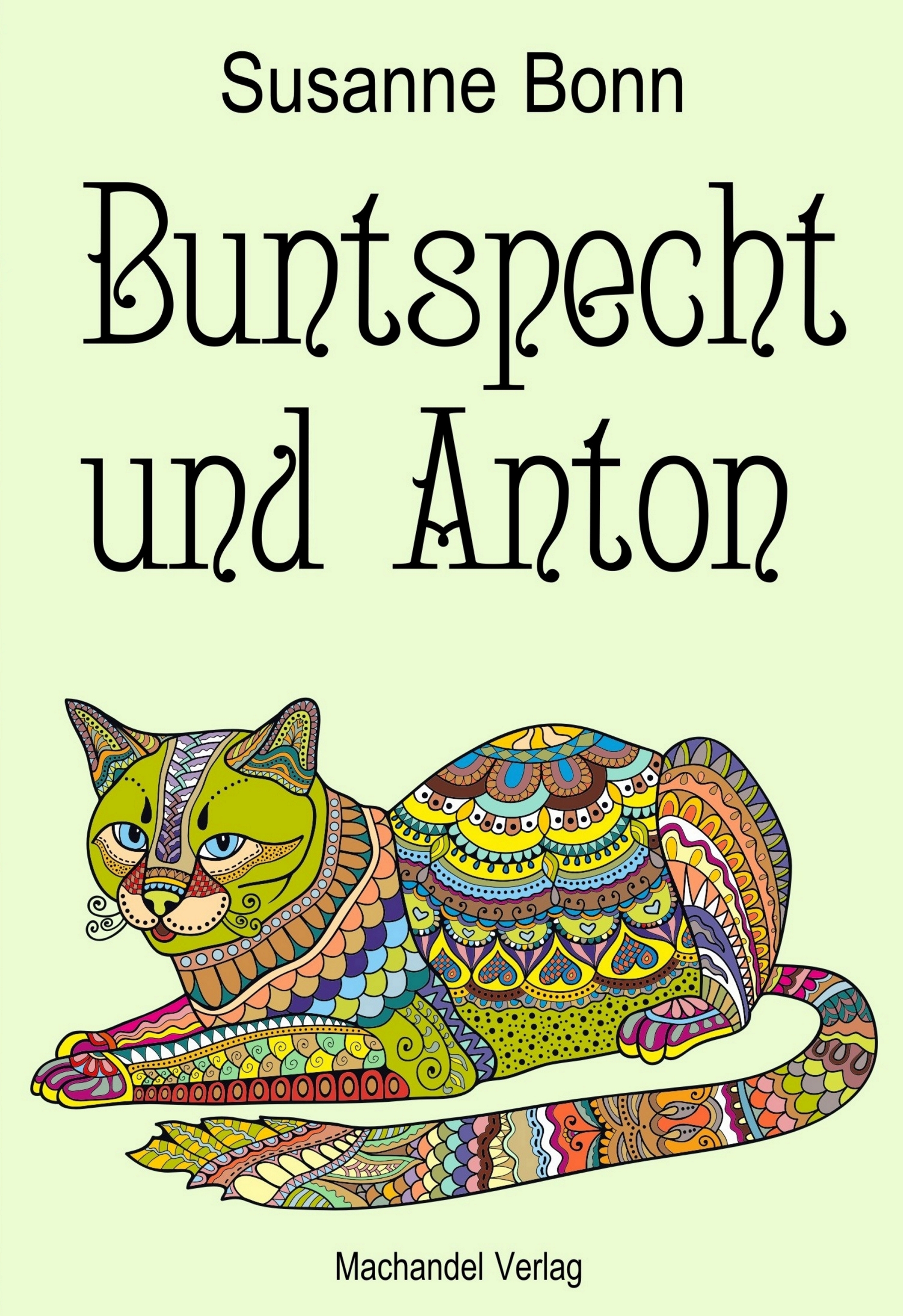 Обложка книги «Buntspecht und Anton»