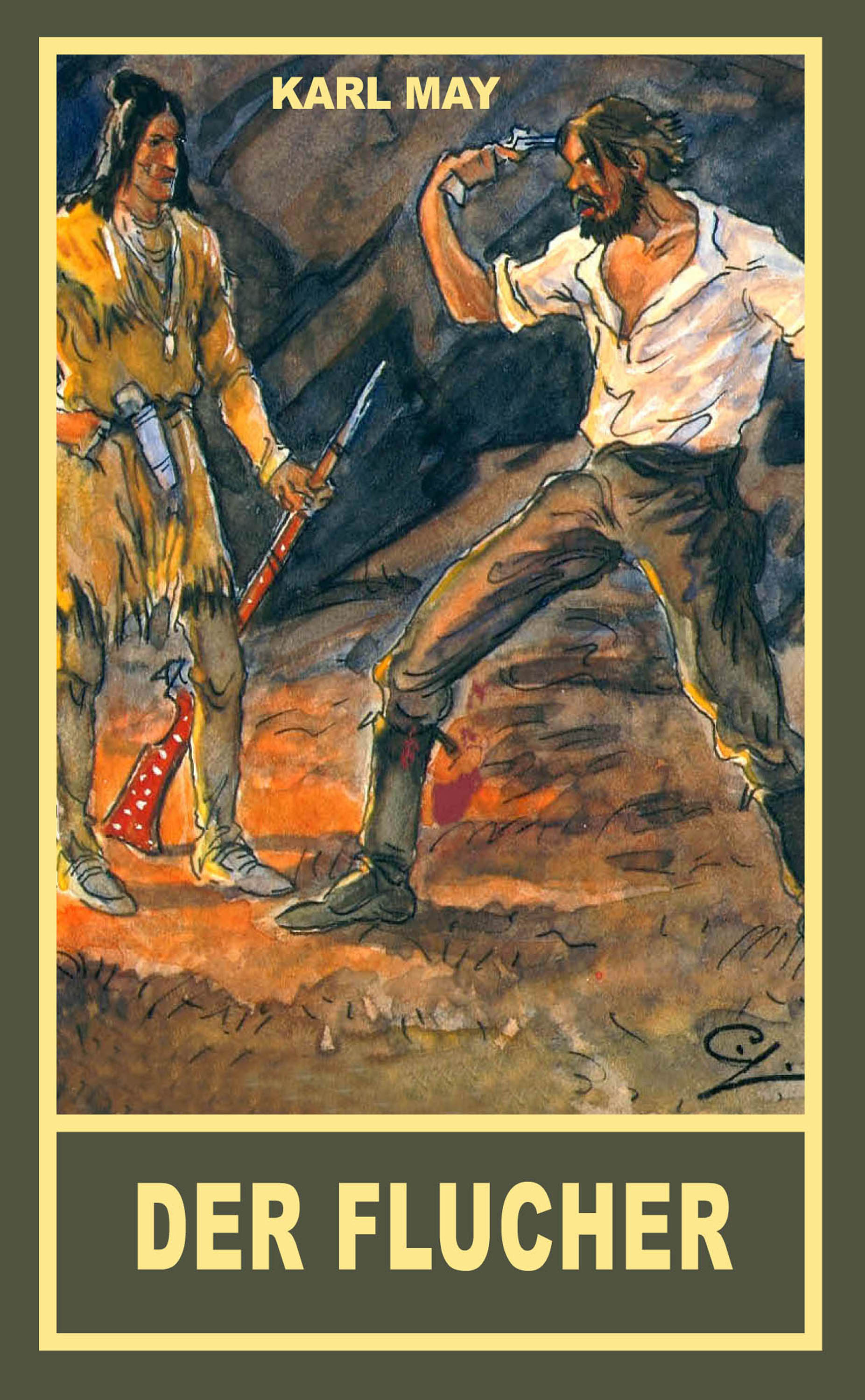 Обложка книги «Der Flucher»