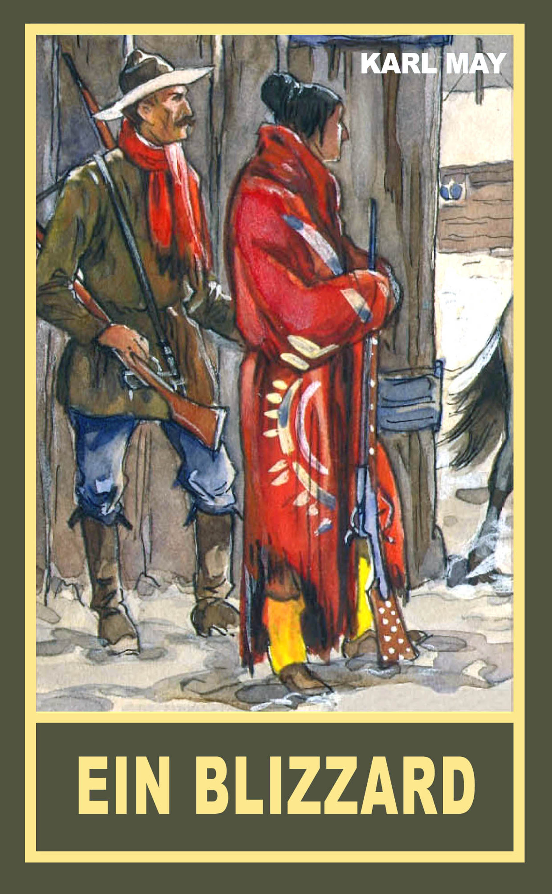 Обложка книги «Ein Blizzard»