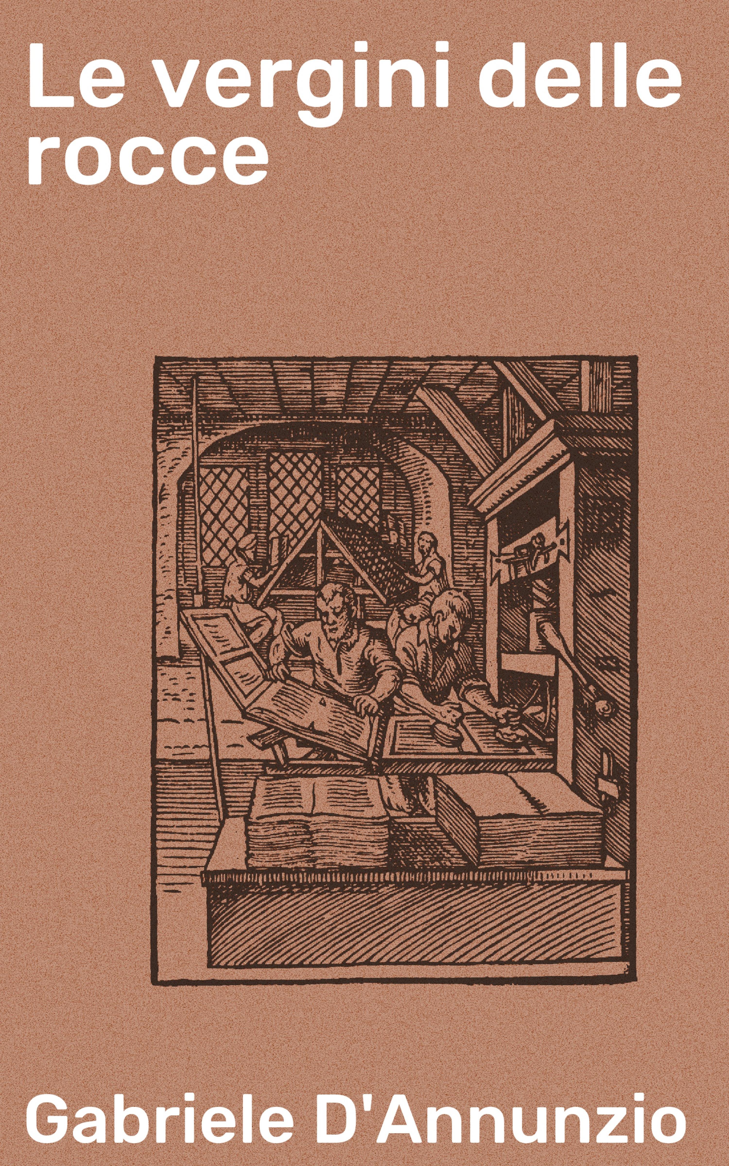 Обложка книги «Le vergini delle rocce»