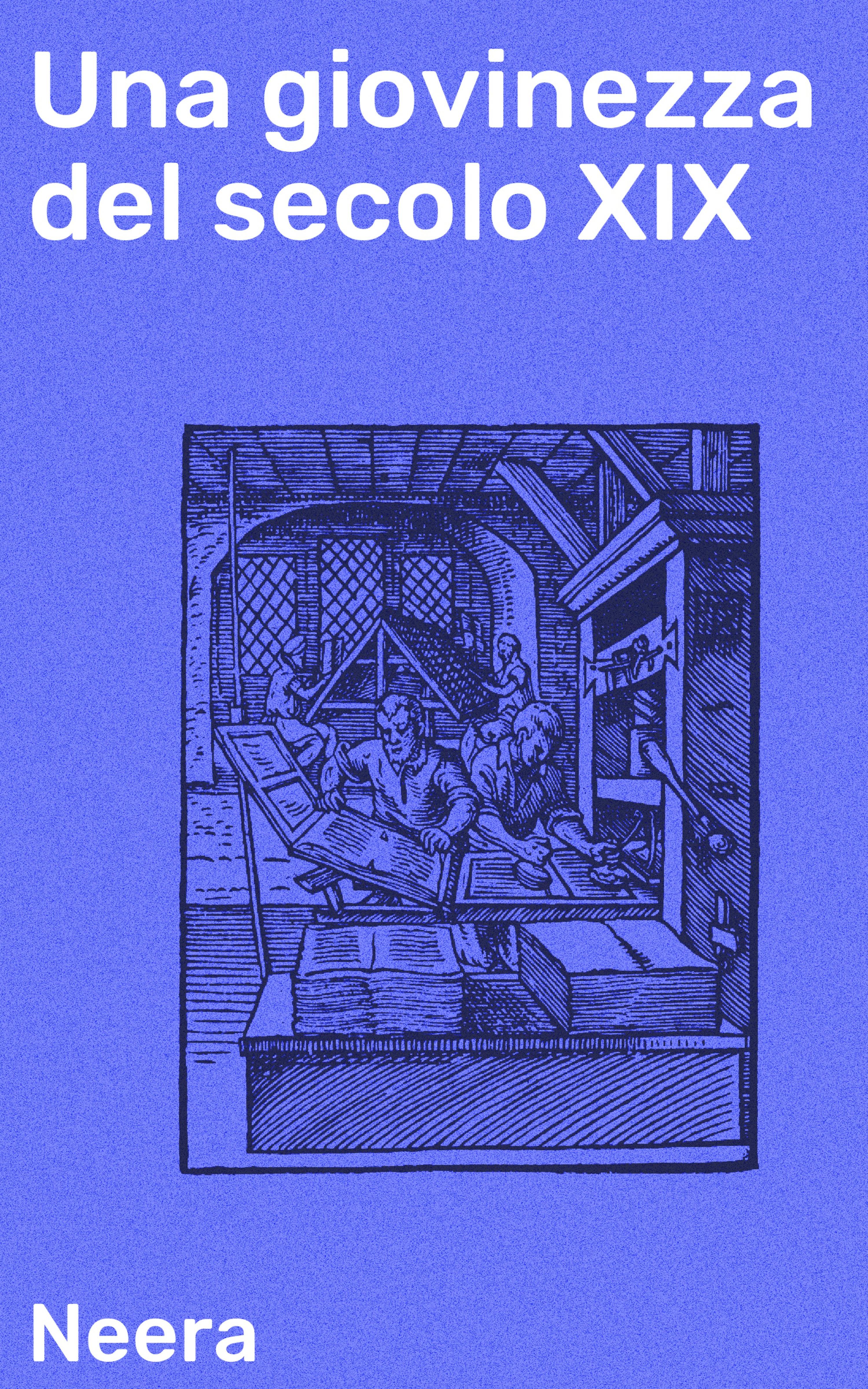 Обложка книги «Una giovinezza del secolo XIX»