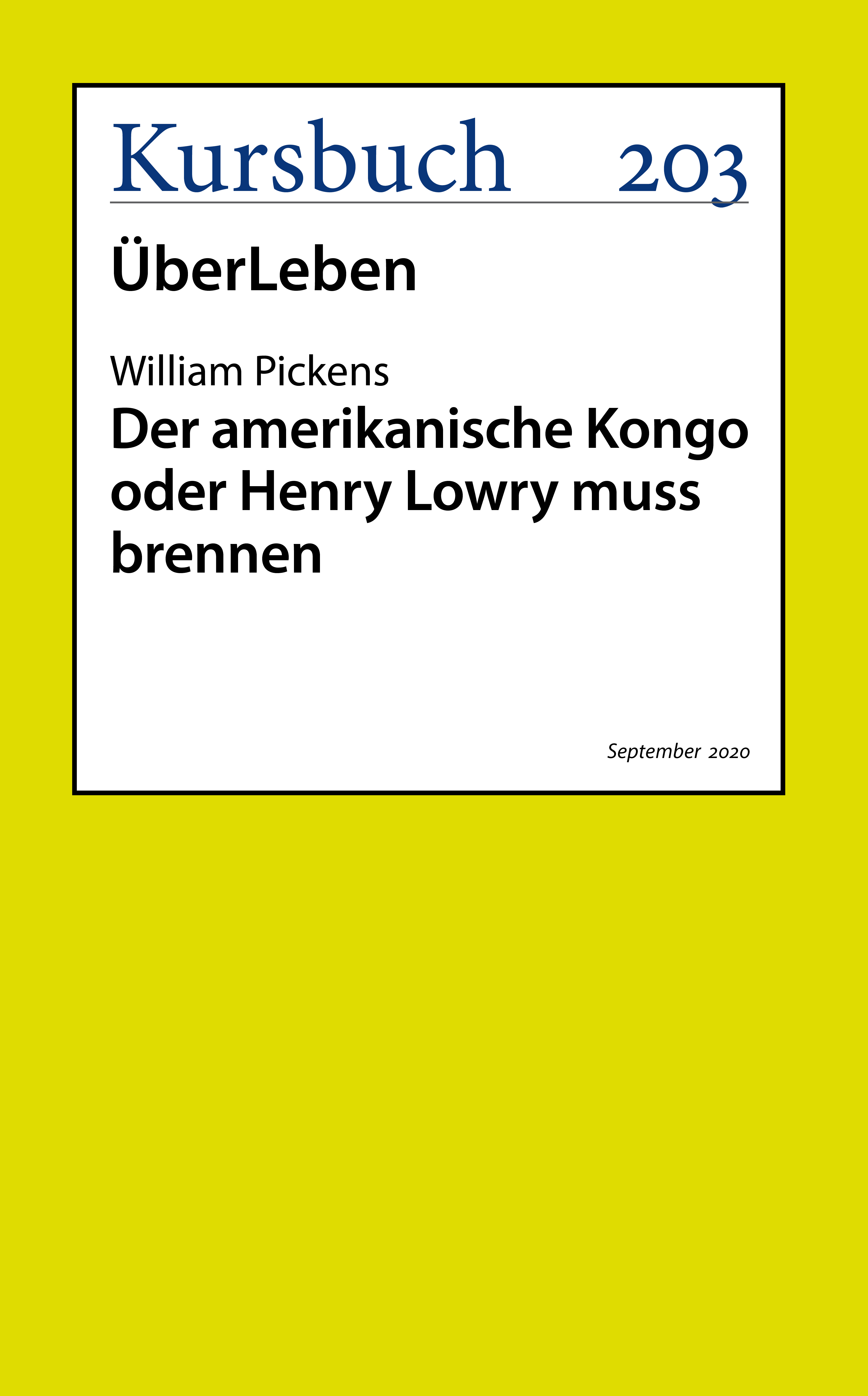 Обложка книги «Der amerikanische Kongo oder Henry Lowry muss brennen»
