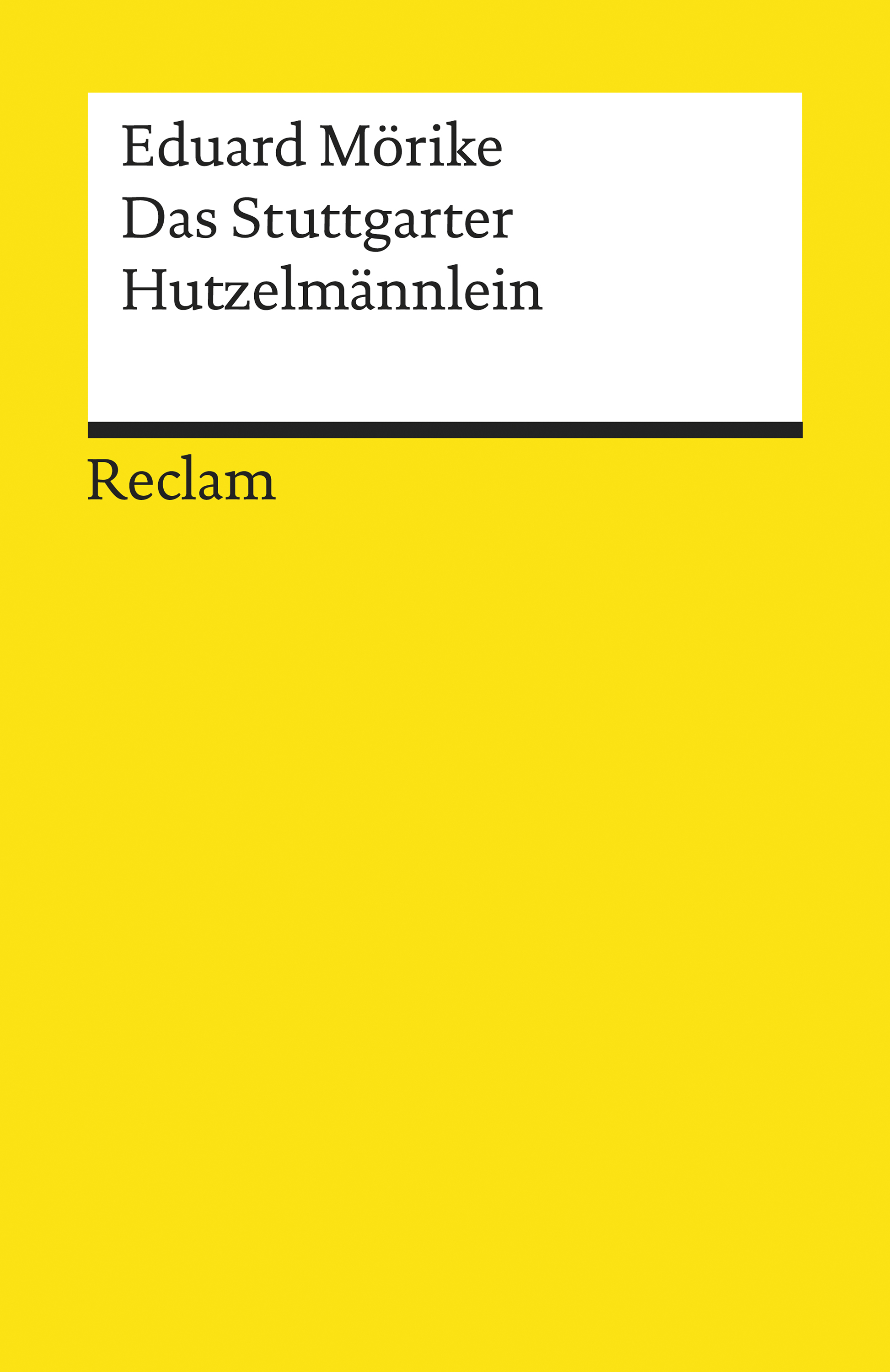 Обложка книги «Das Stuttgarter Hutzelmännlein. Märchen»