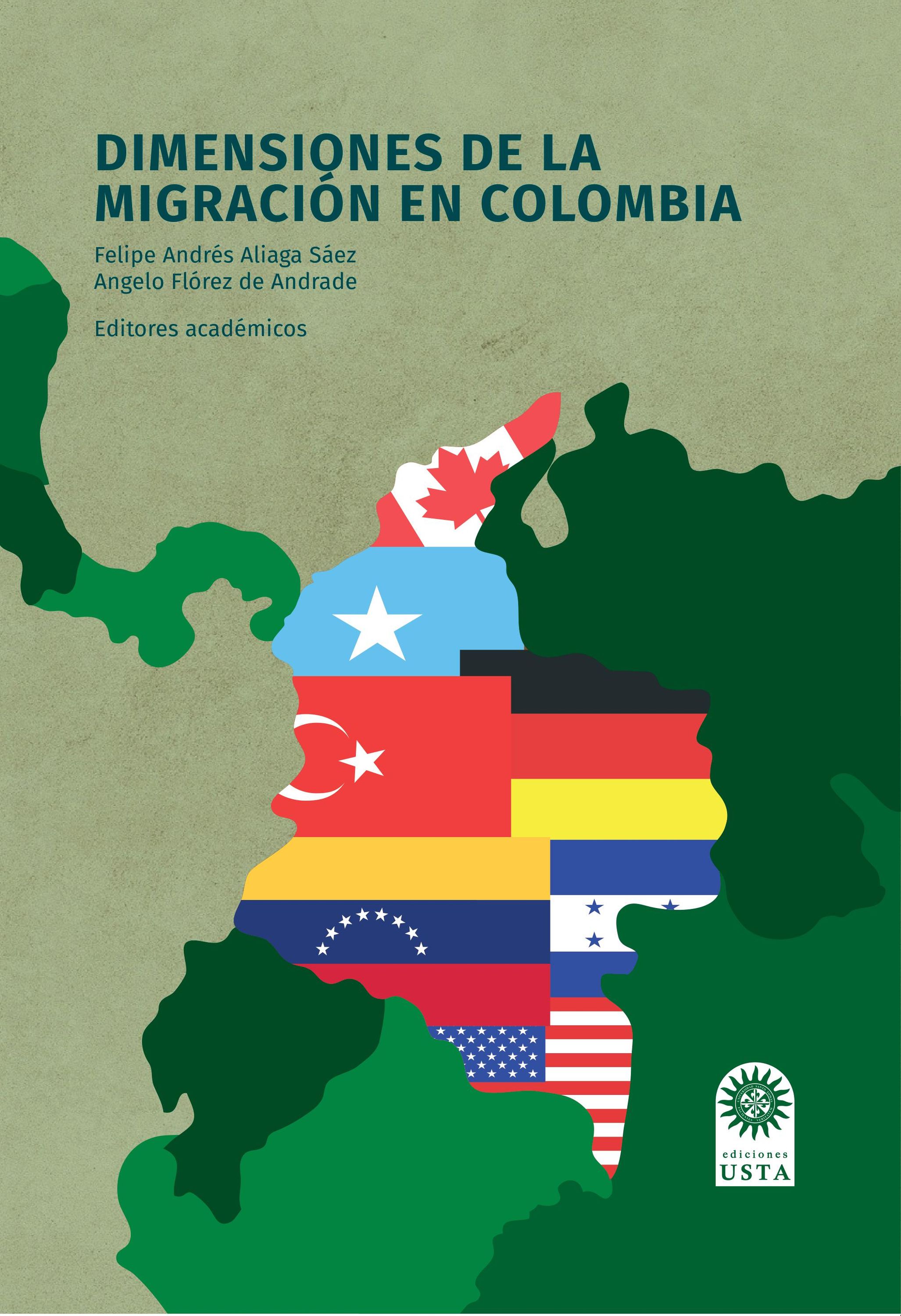 Обложка книги «Dimensiones de la migración en Colombia.»