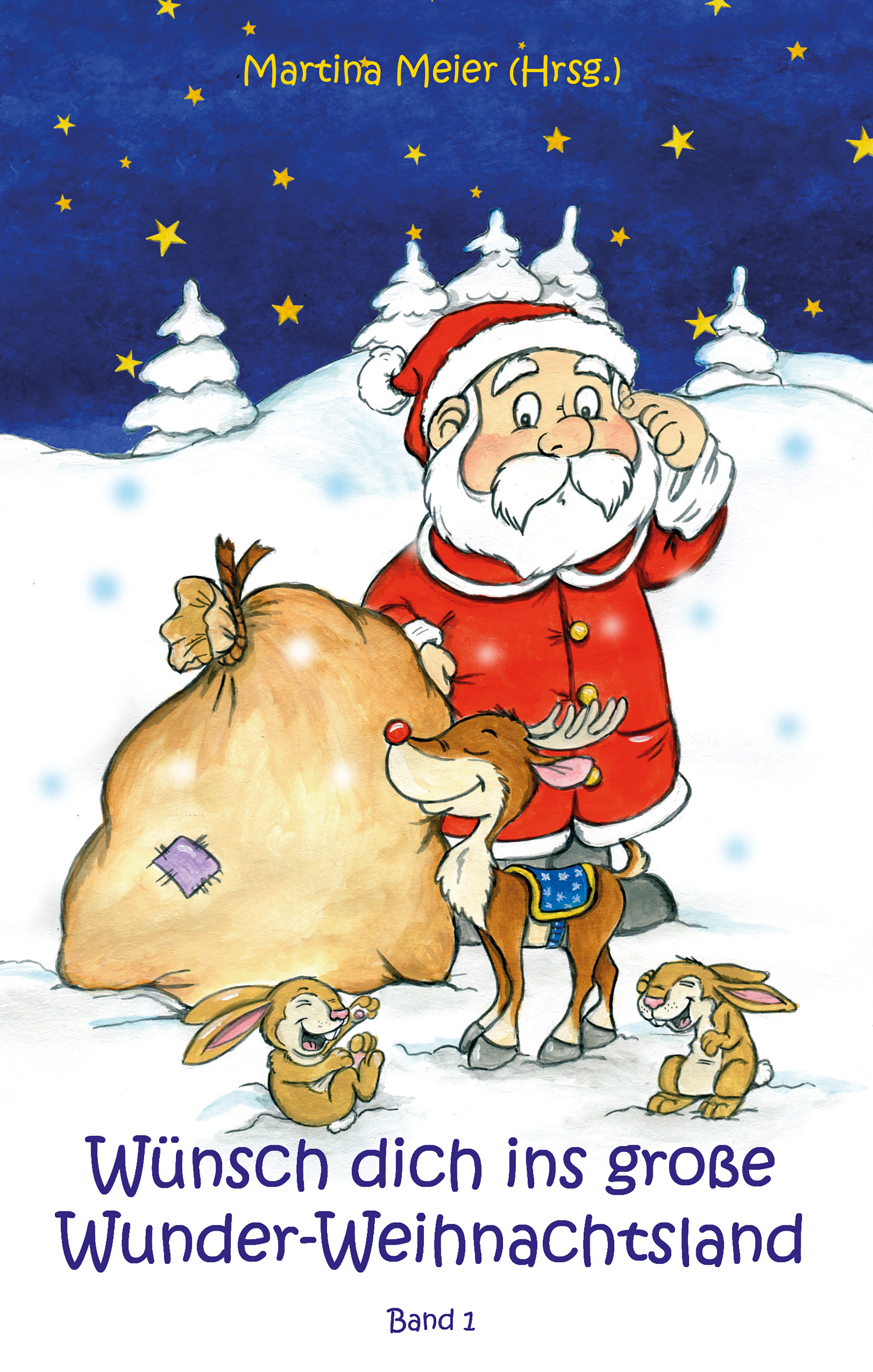 Обложка книги «Wünsch dich ins große Wunder-Weihnachtsland Band 1»
