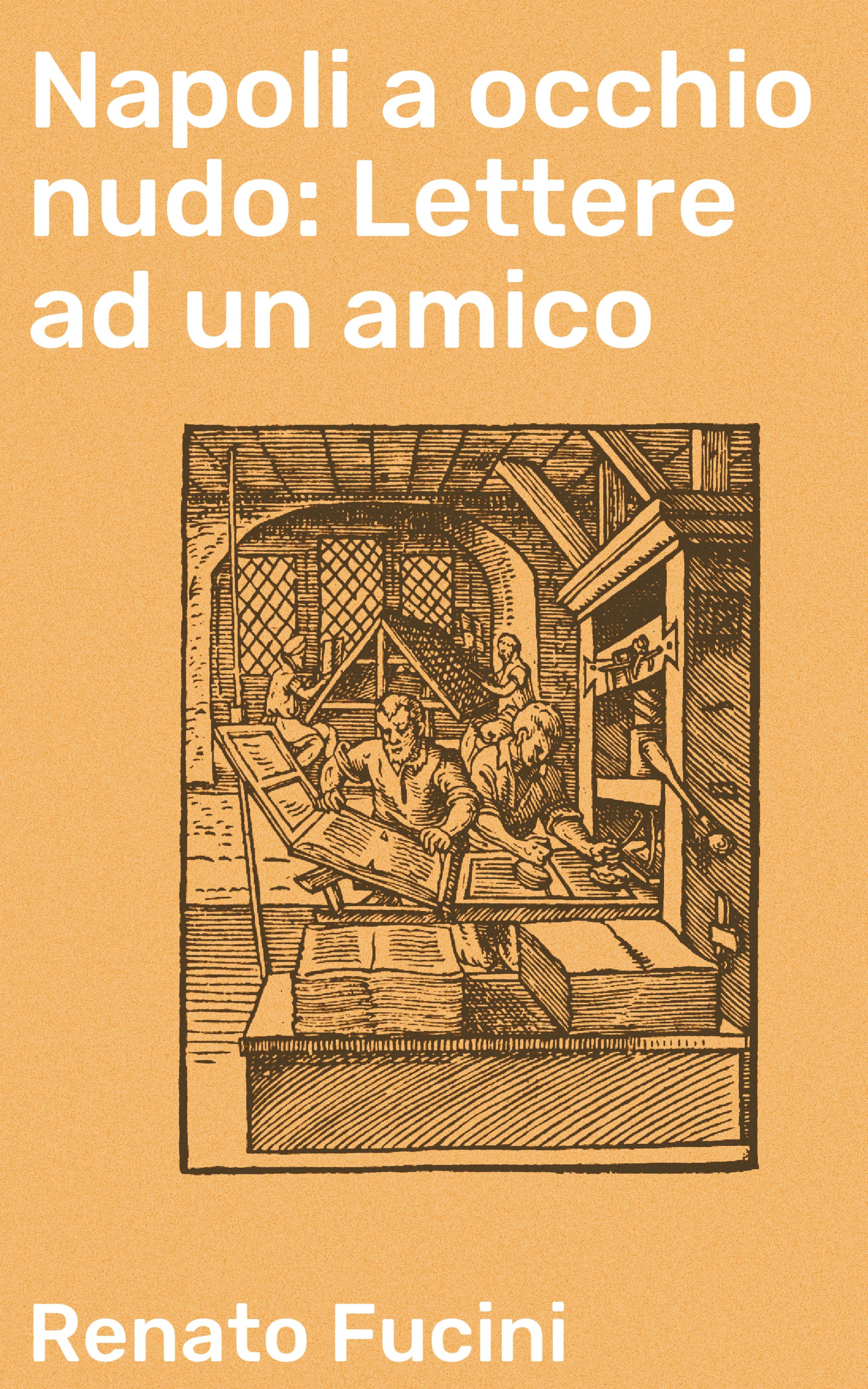 Обложка книги «Napoli a occhio nudo: Lettere ad un amico»