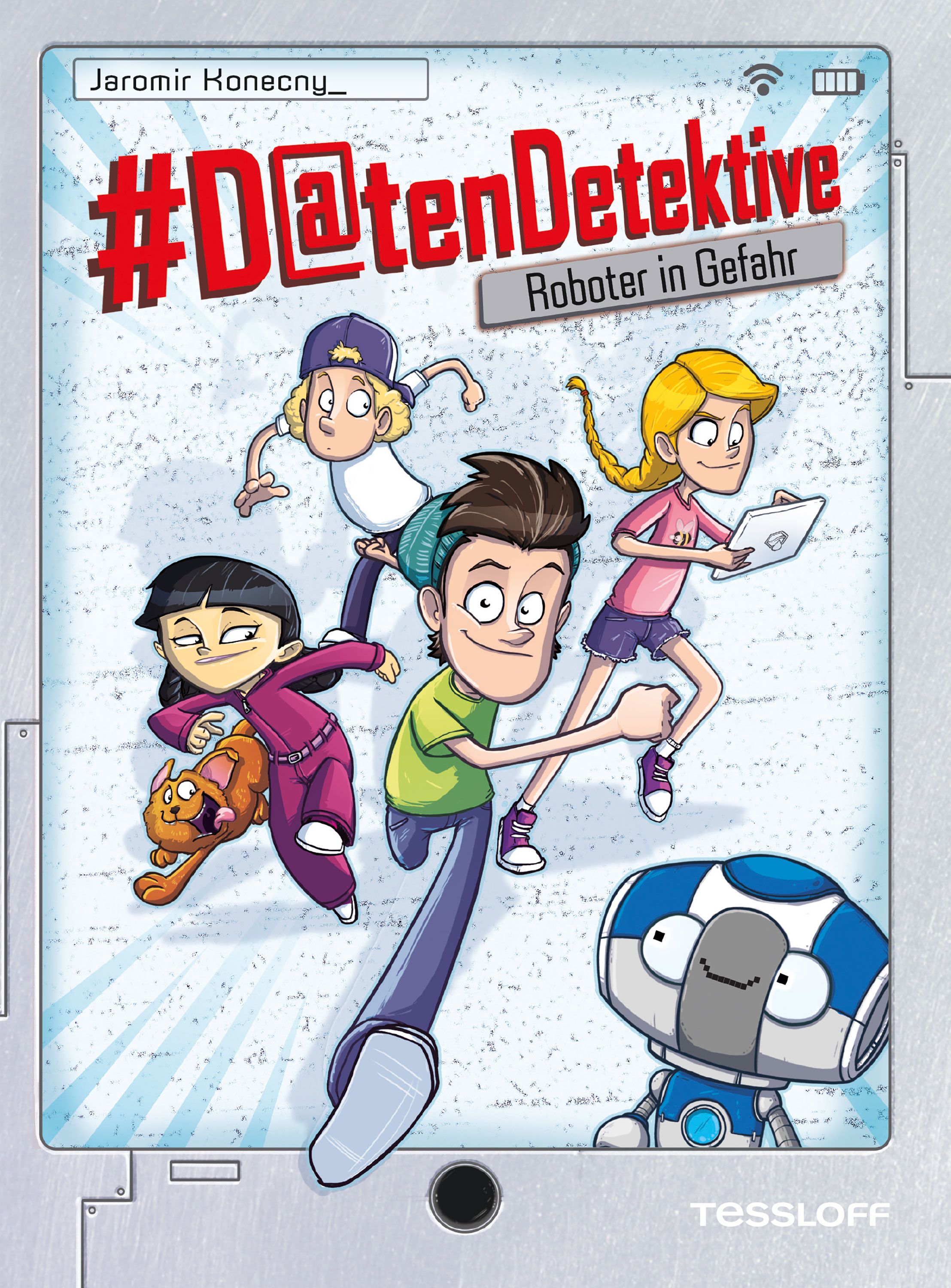 Обложка книги «#Datendetektive. Band 1. Roboter in Gefahr»