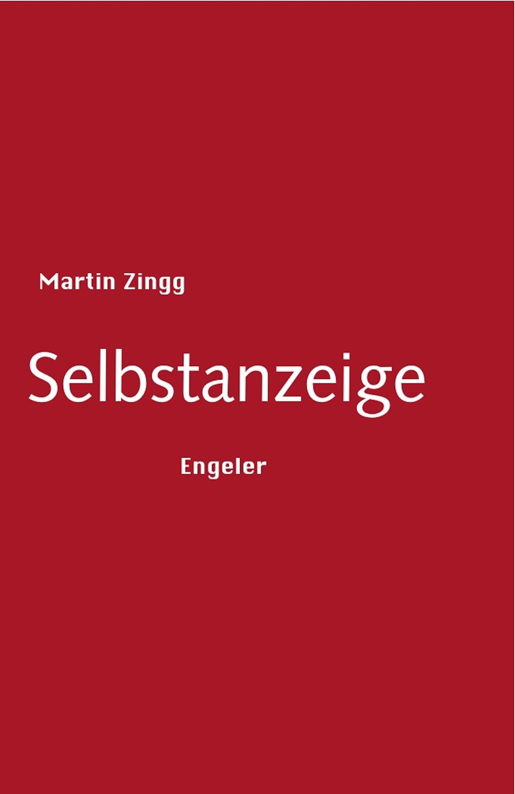 Обложка книги «Selbstanzeige»