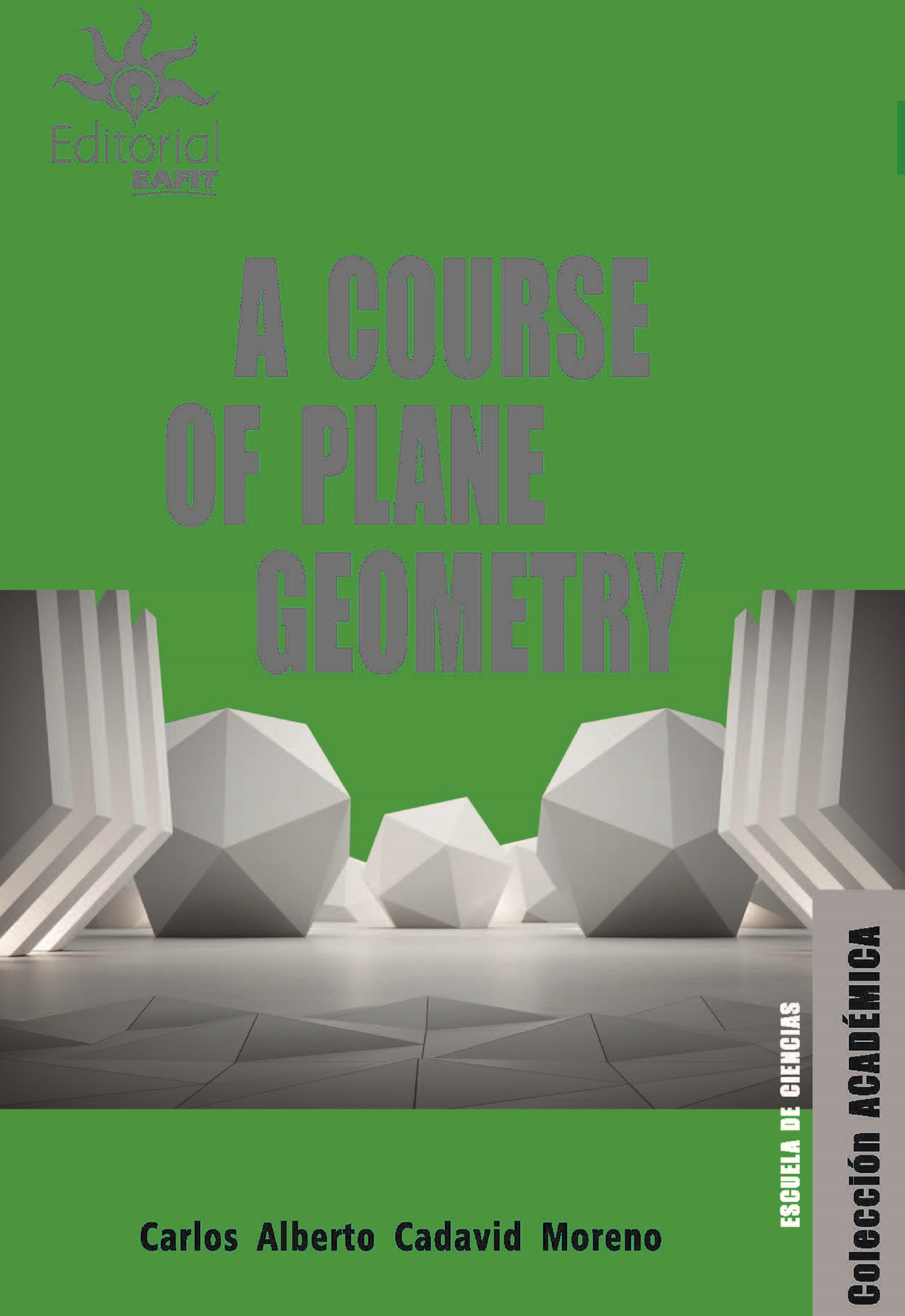 Обложка книги «A course of plane geometry»