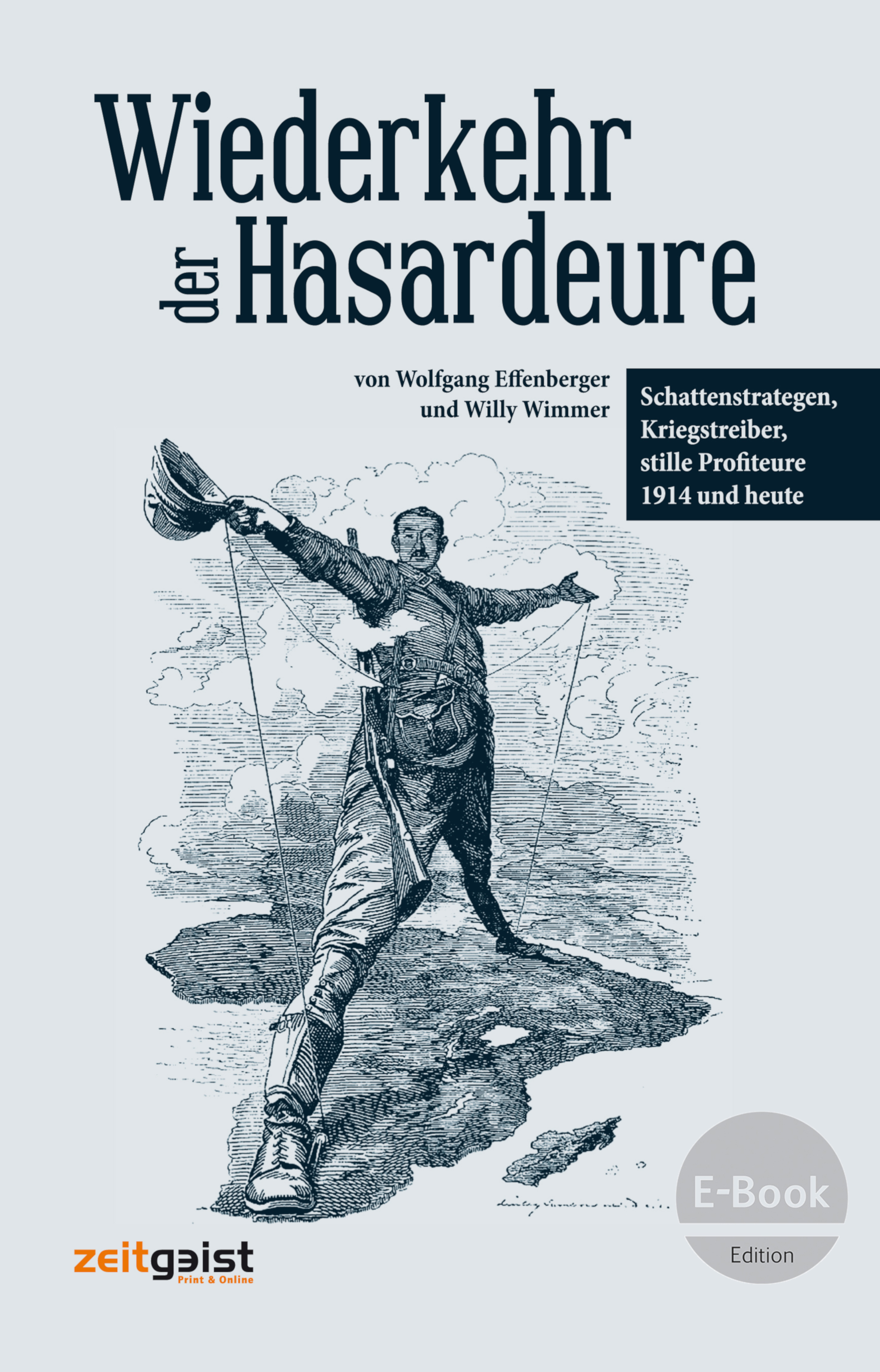 Обложка книги «Wiederkehr der Hasardeure»