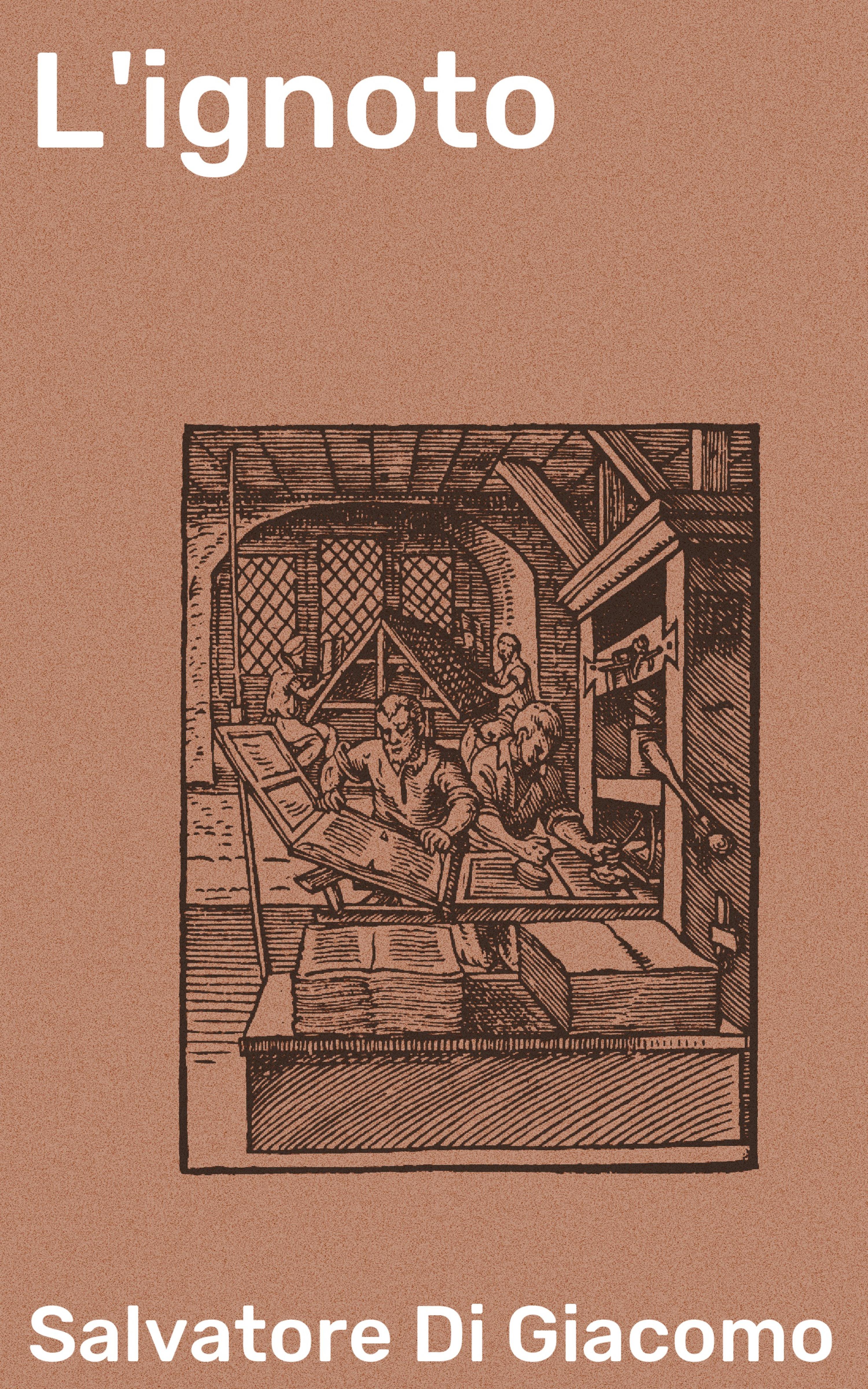 Обложка книги «L'ignoto»