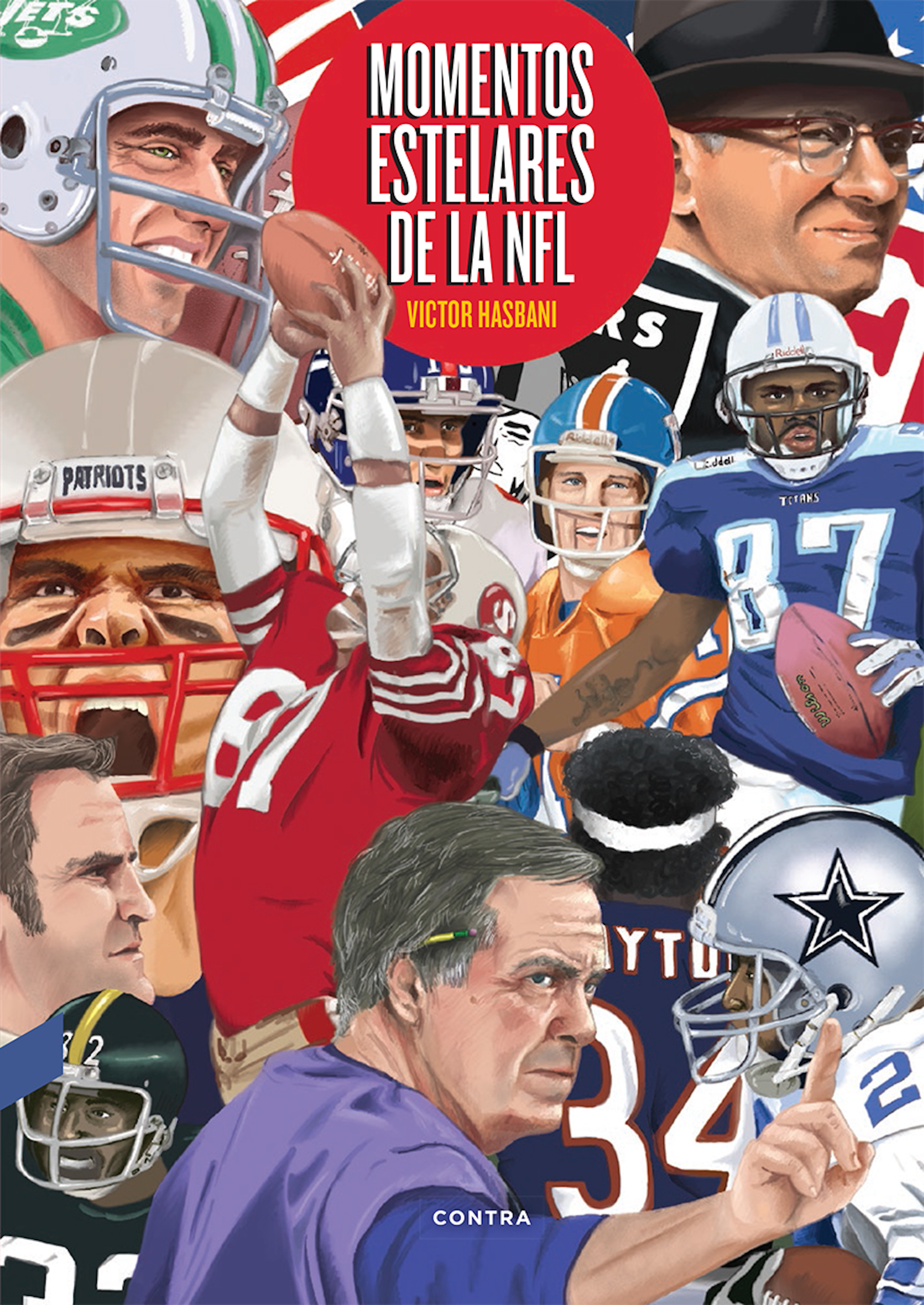 Обложка книги «Momentos estelares de la NFL»