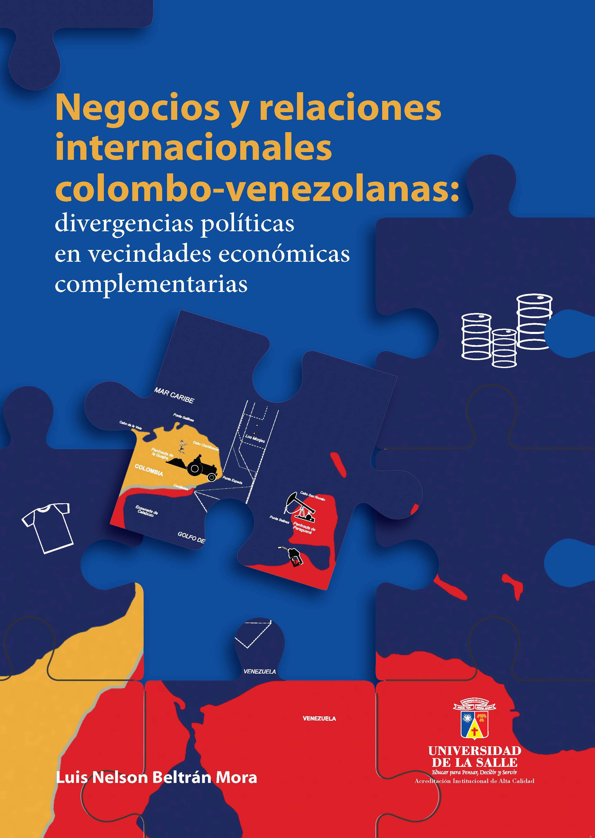 Обложка книги «Negocios y relaciones internacionales colombo-venezolanas»