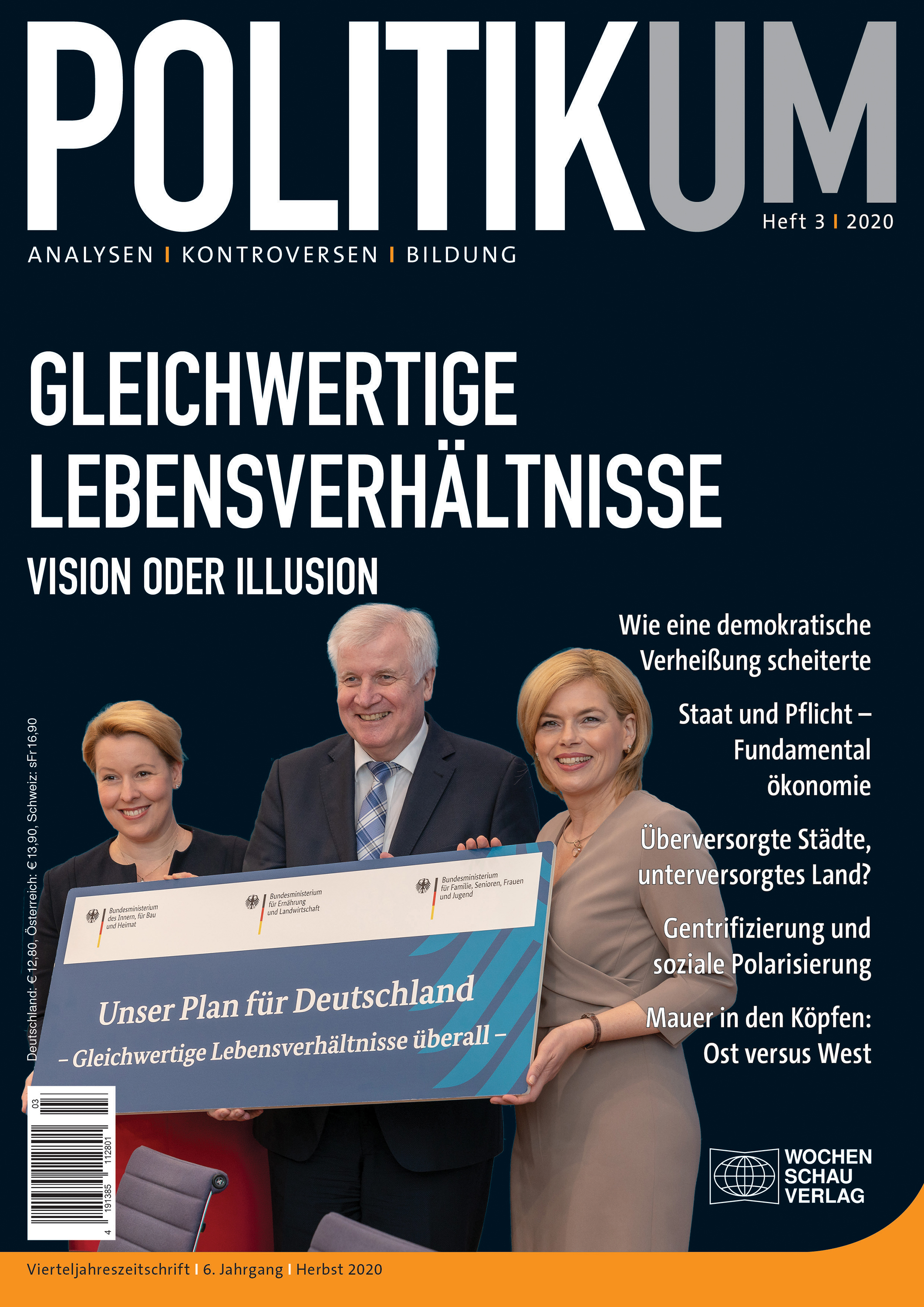 Обложка книги «Gleichwertige Lebensverhältnisse - Vision oder Illusion»