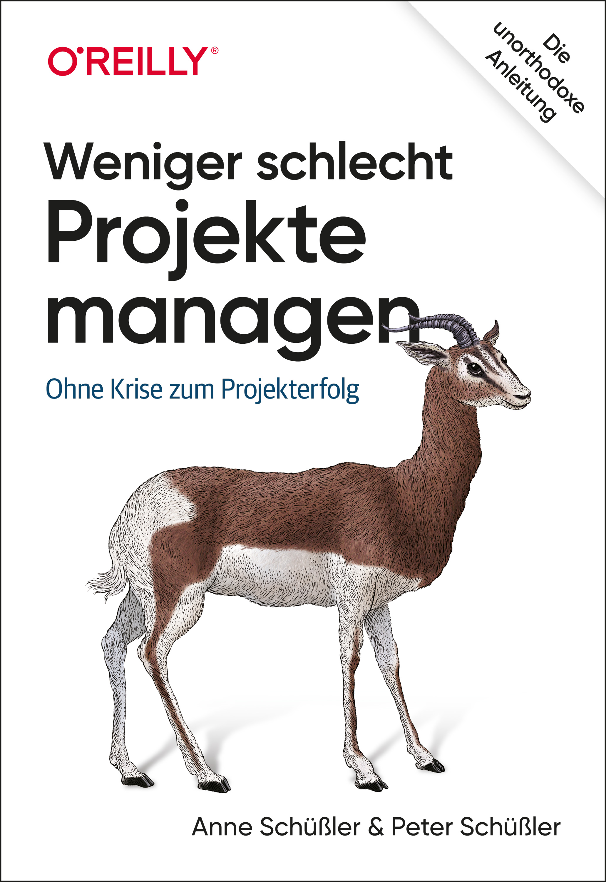 Обложка книги «Weniger schlecht Projekte managen»