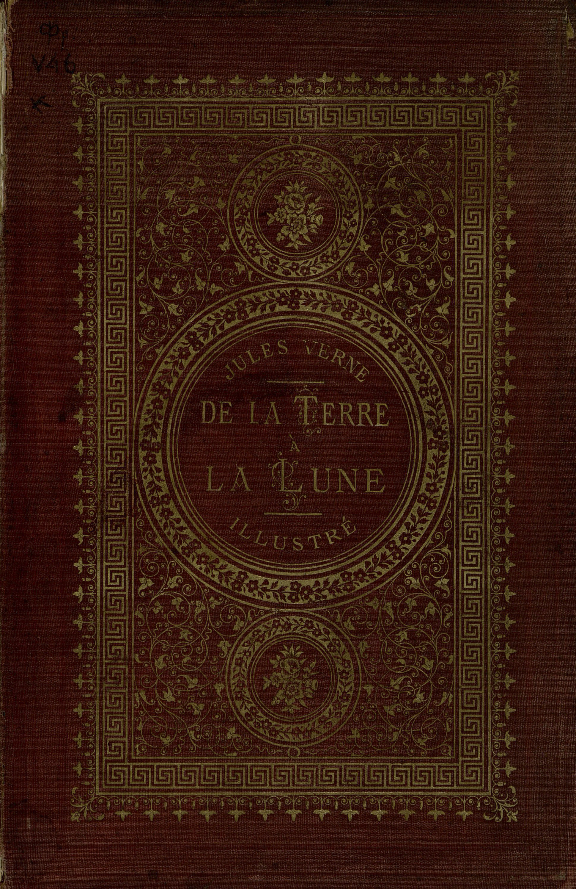 Обложка книги «De la Terre à la Lune, trajet direct en 97 heures 20 minutes»