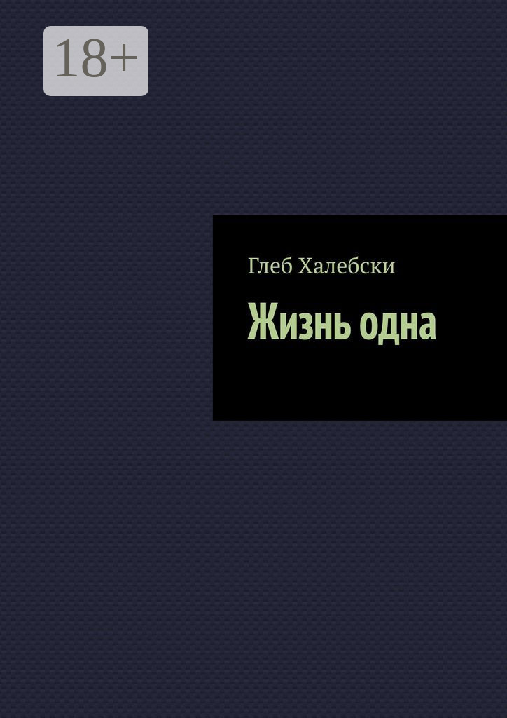 Обложка книги «Жизнь одна»