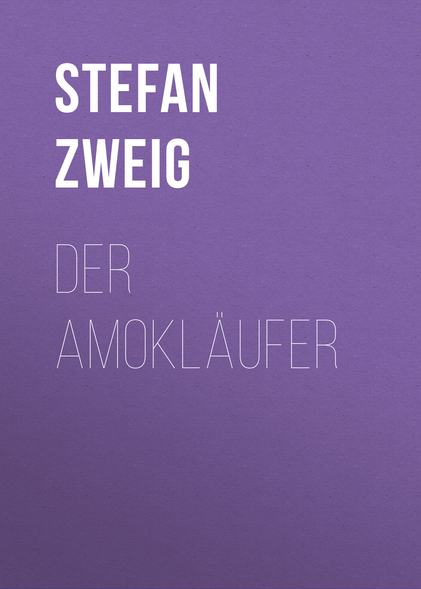 Обложка книги «Der Amokläufer»