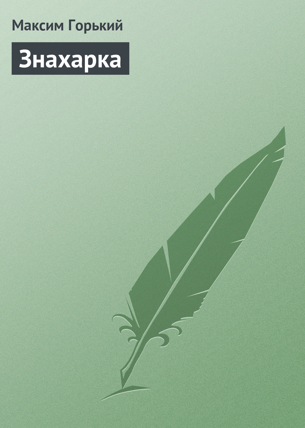 Обложка книги «Знахарка»