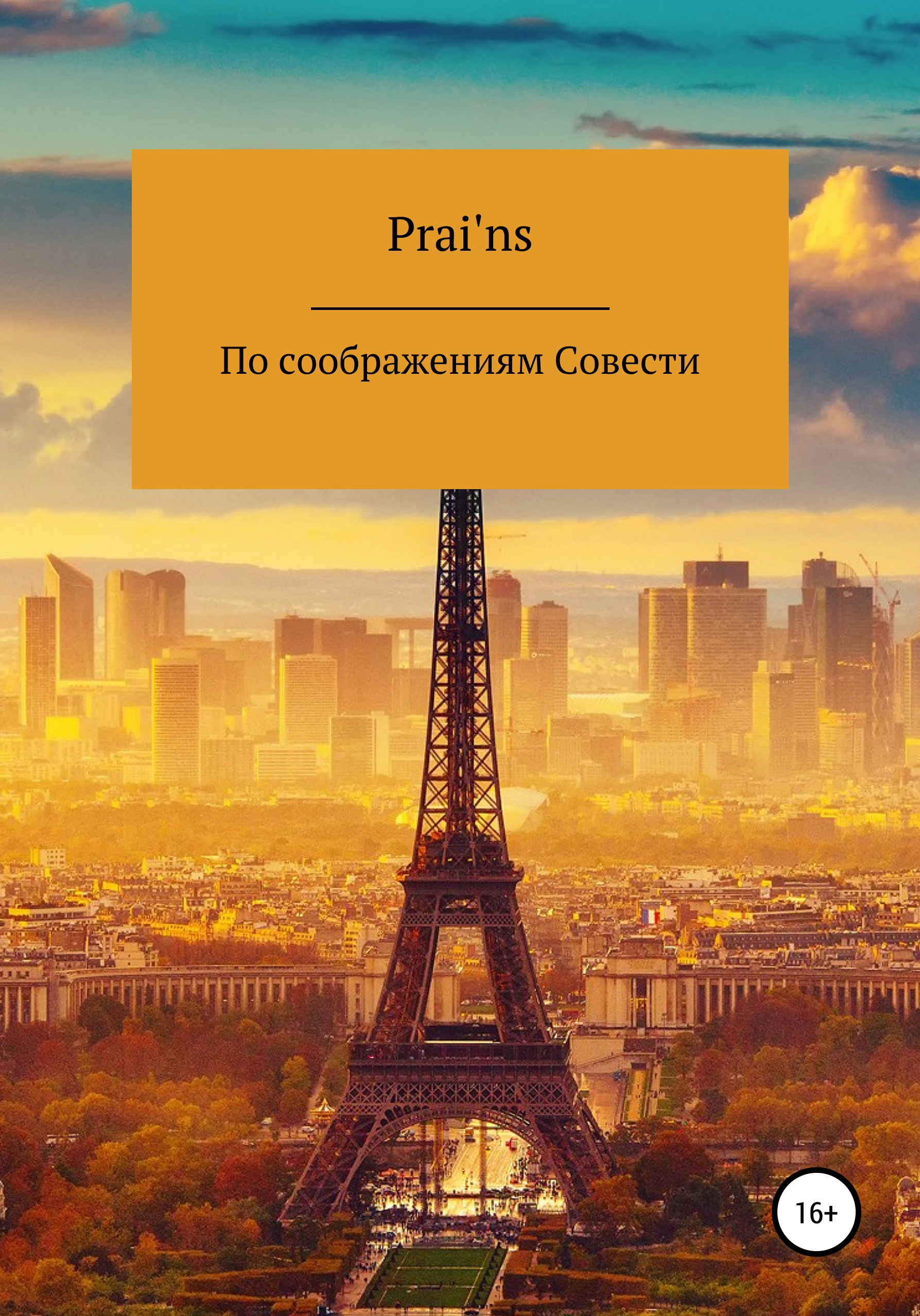 Обложка книги «По Соображениям Совести»