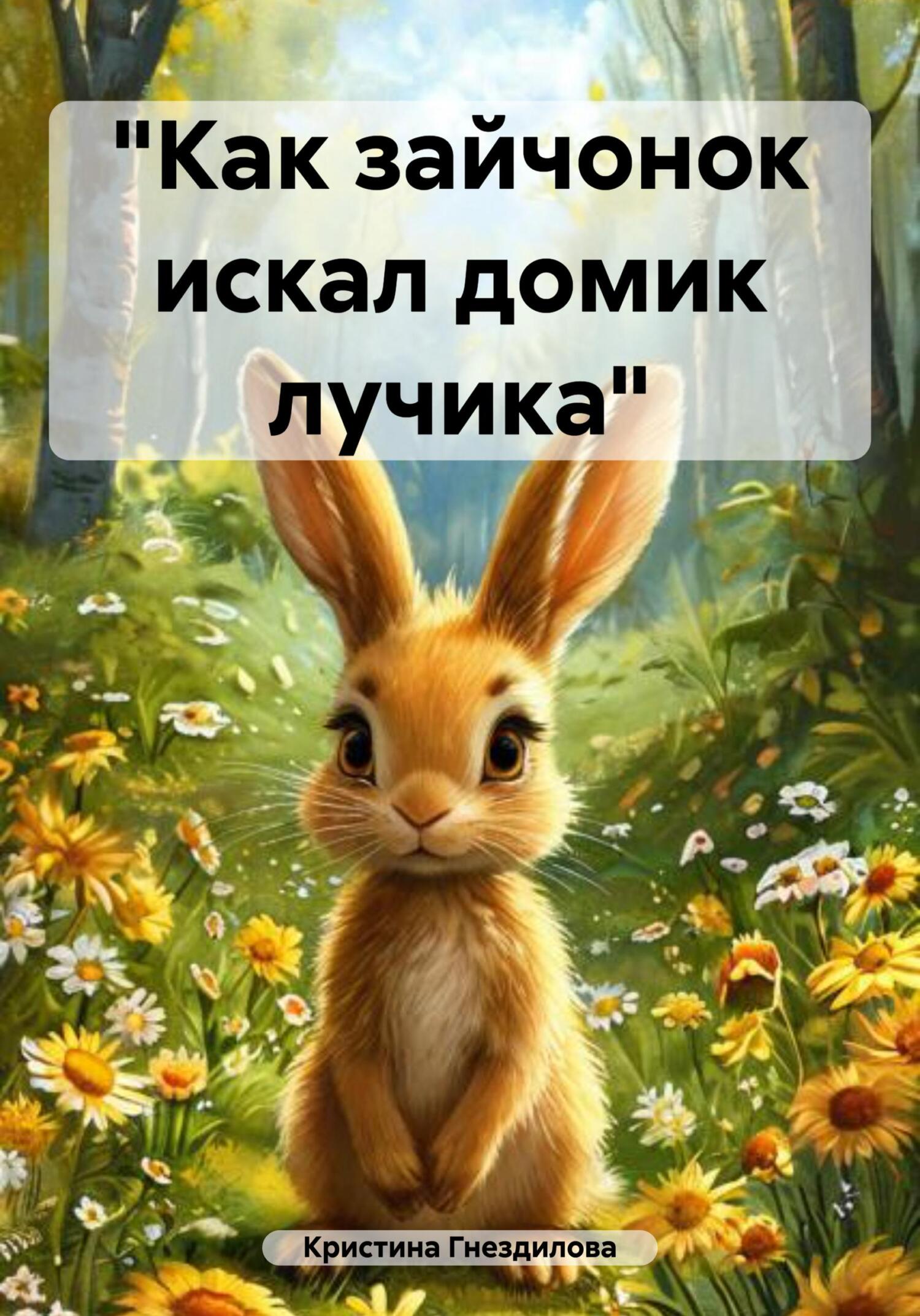 Обложка книги ««Как зайчонок искал домик лучика»»