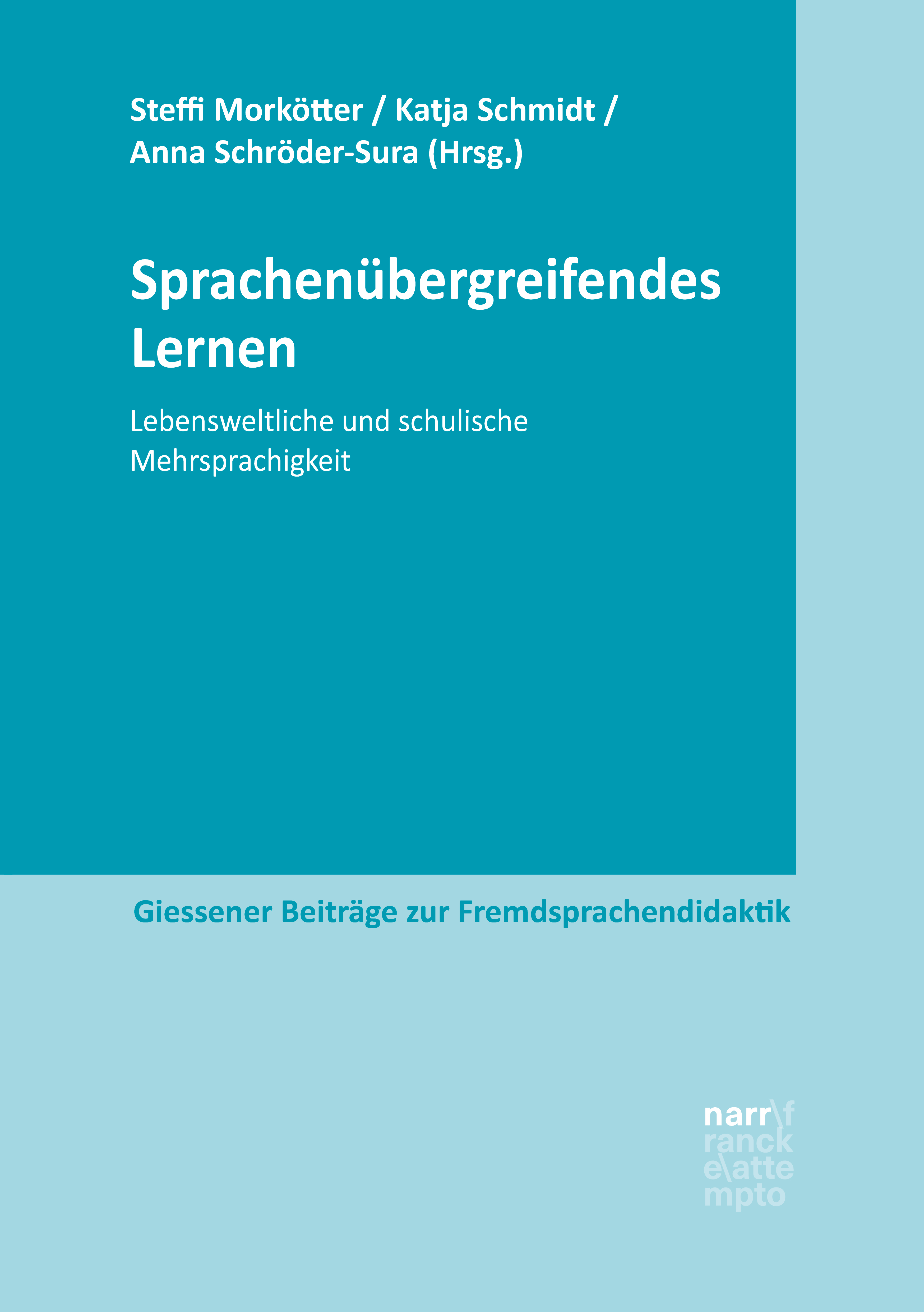 Обложка книги «Sprachenübergreifendes Lernen»