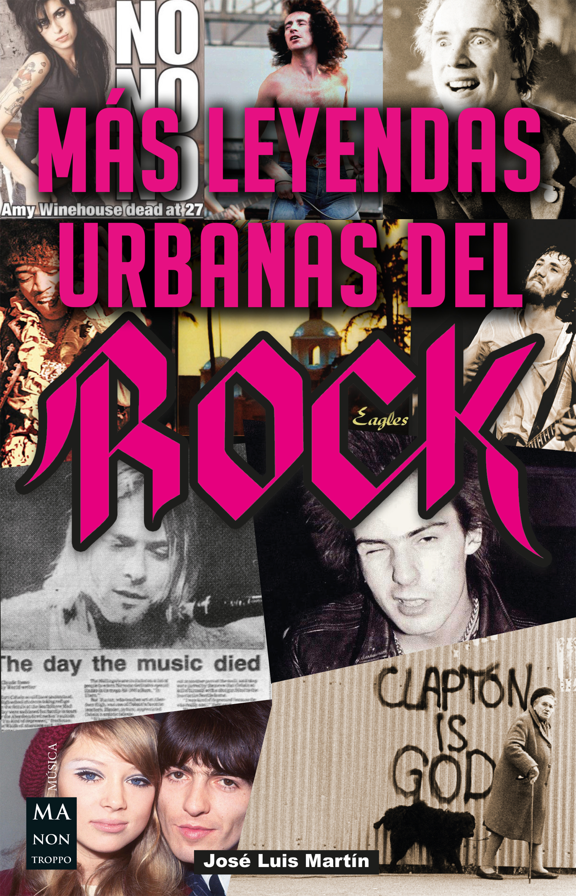 Обложка книги «Más leyendas urbanas del rock»