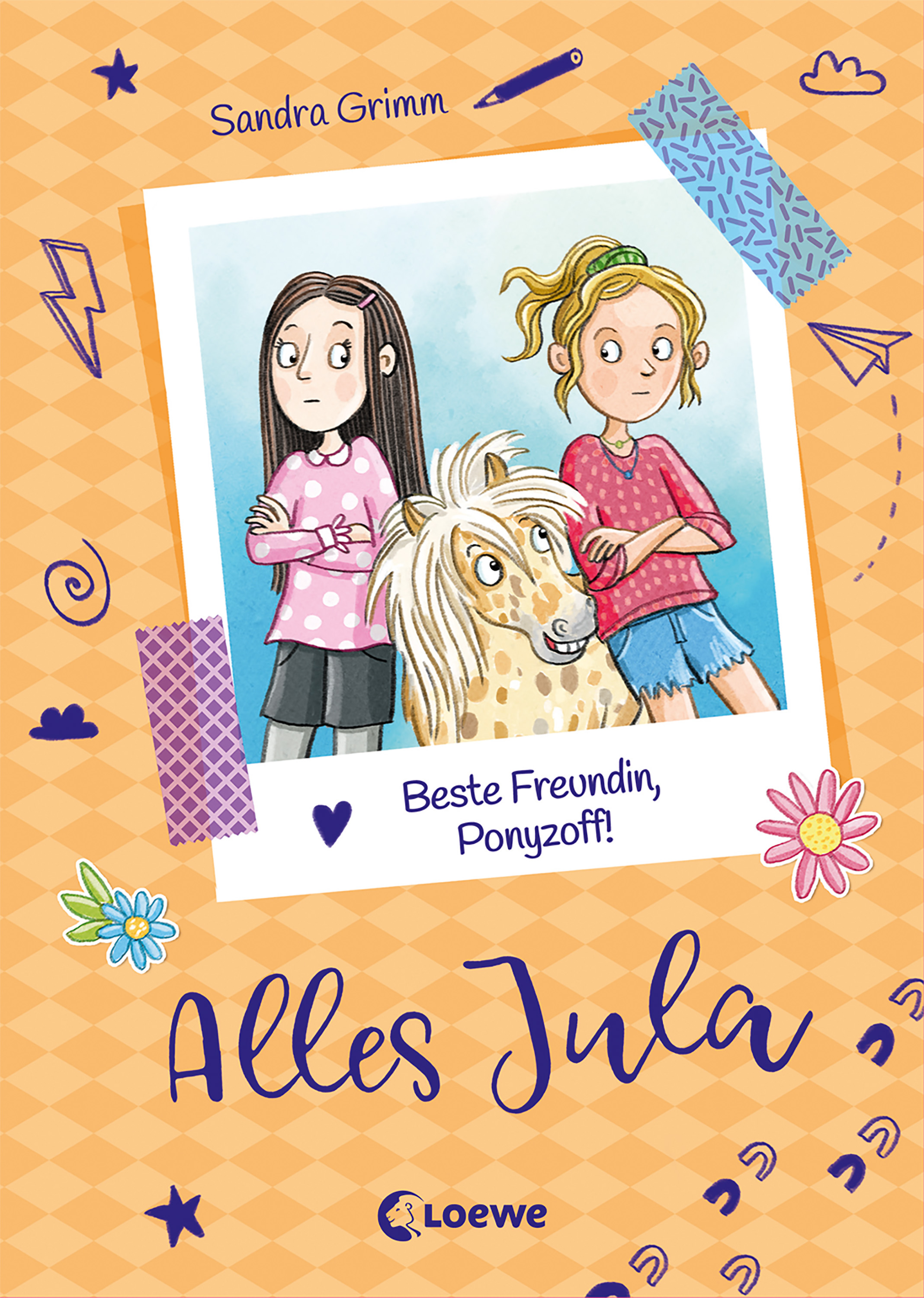 Обложка книги «Alles Jula 4 - Beste Freundin, Ponyzoff!»
