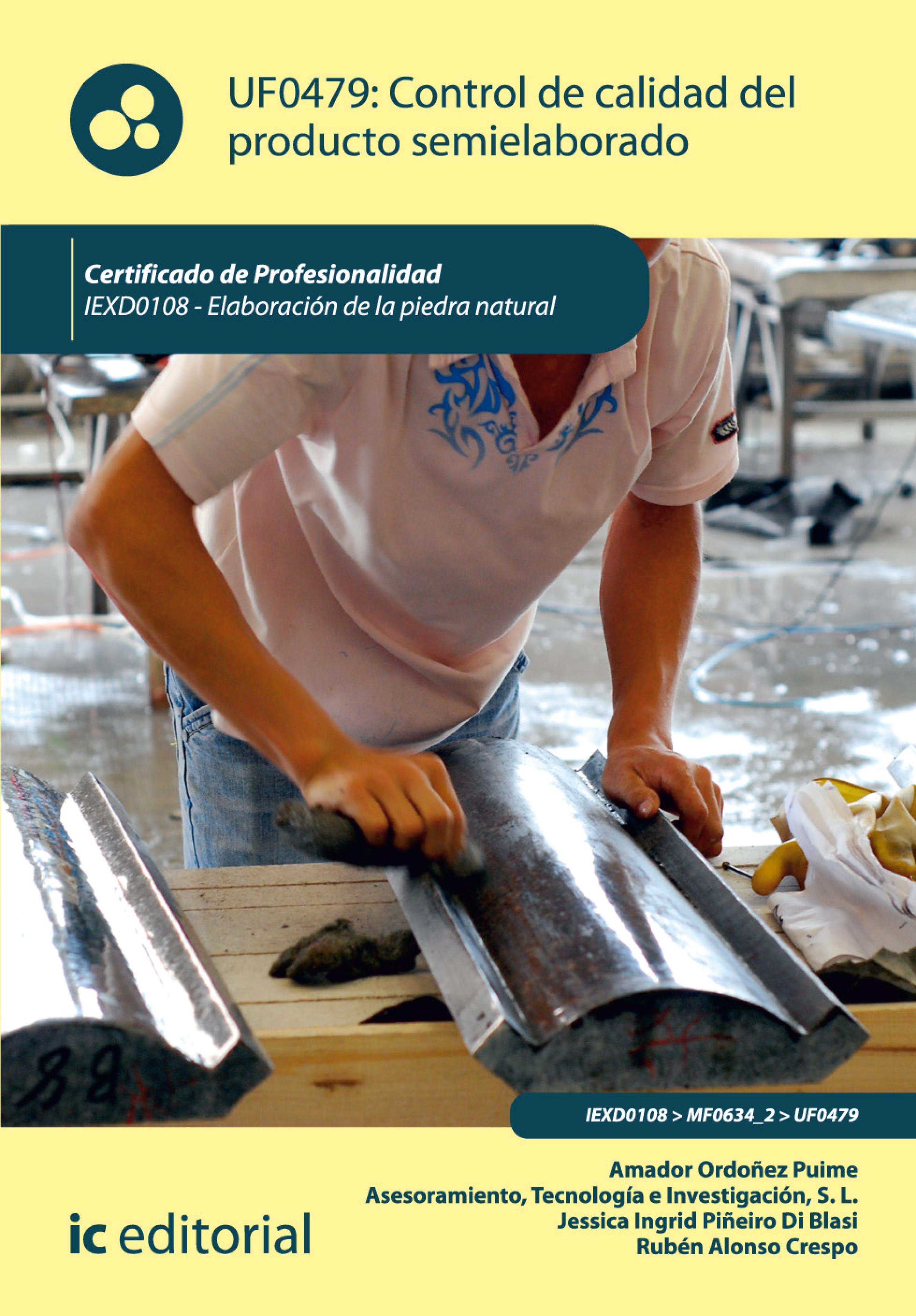 Обложка книги «Control de calidad del producto semielaborado. IEXD0409»