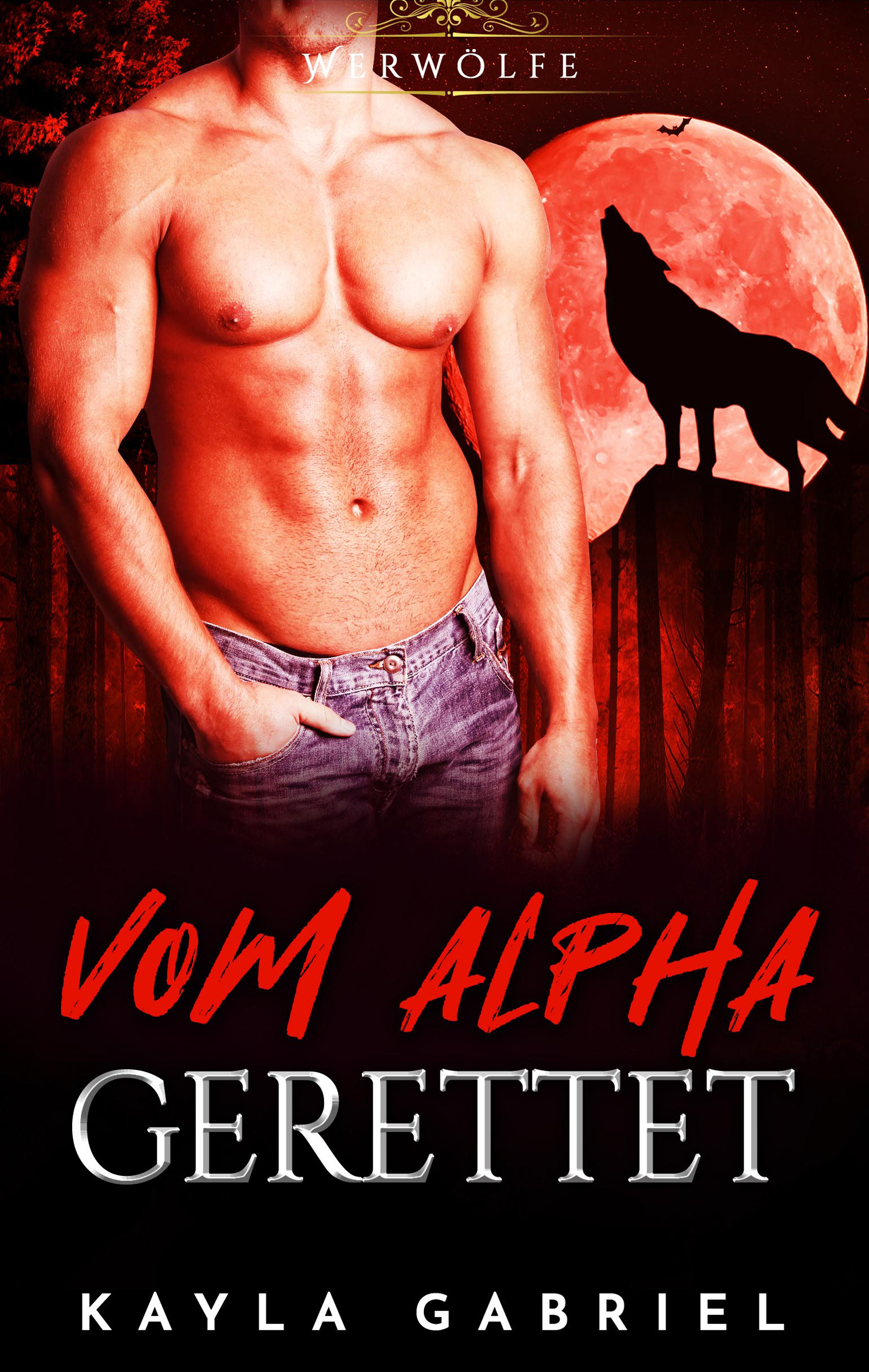 Обложка книги «Vom Alpha gerettet»