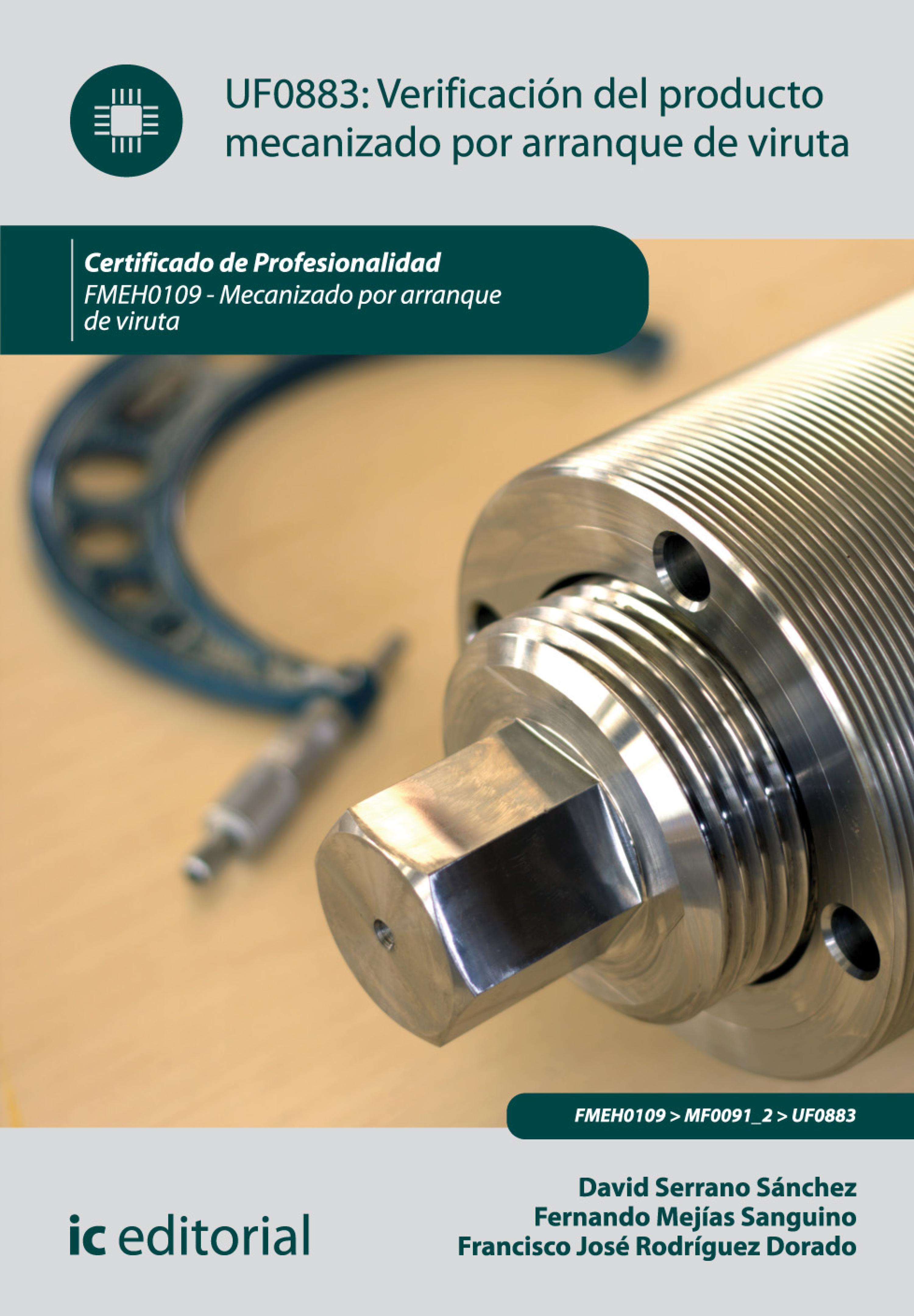 Обложка книги «Verificación del producto mecanizado por arranque de viruta. FMEH0109»