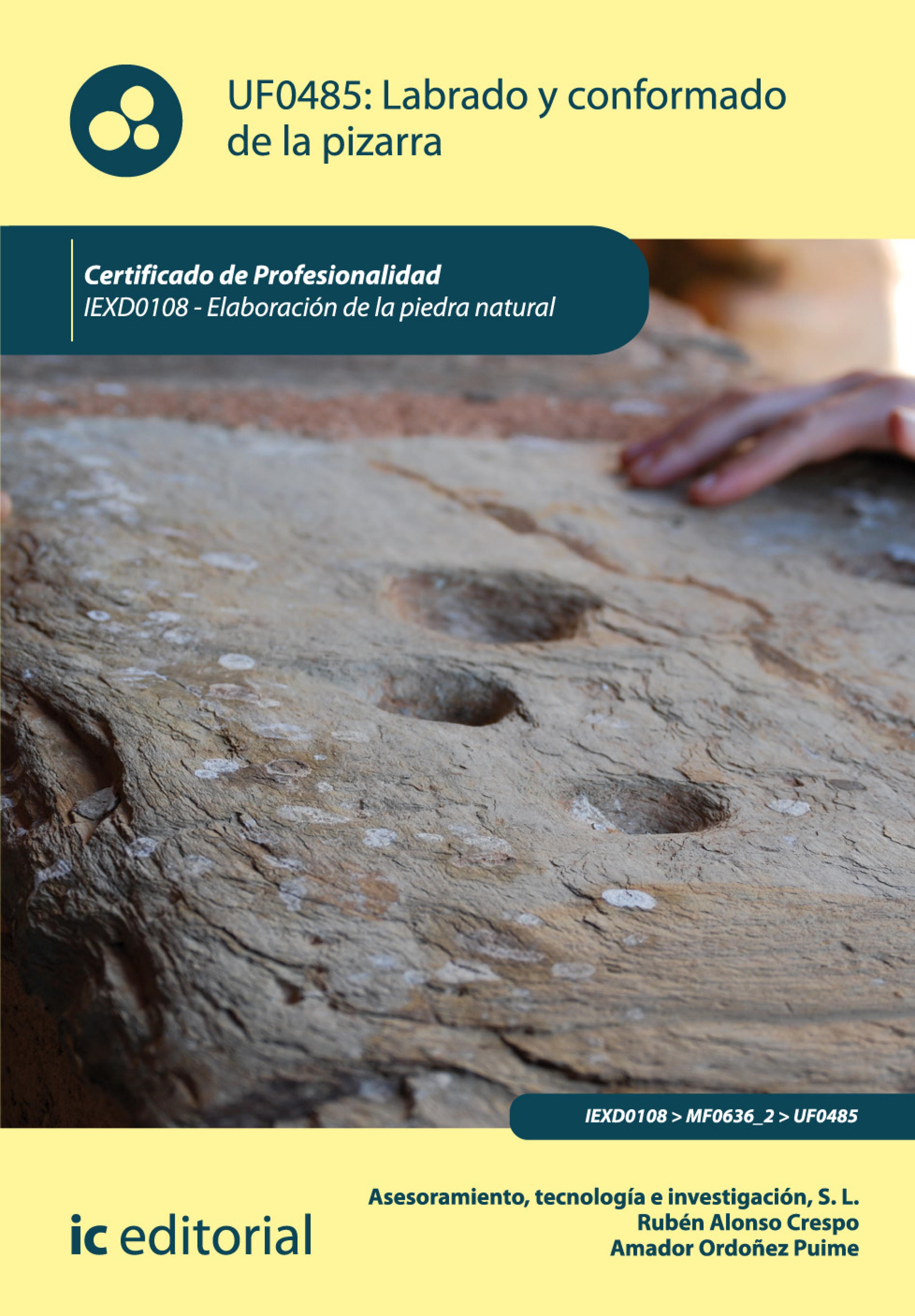 Обложка книги «Labrado y conformado de la pizarra. IEXD0108»