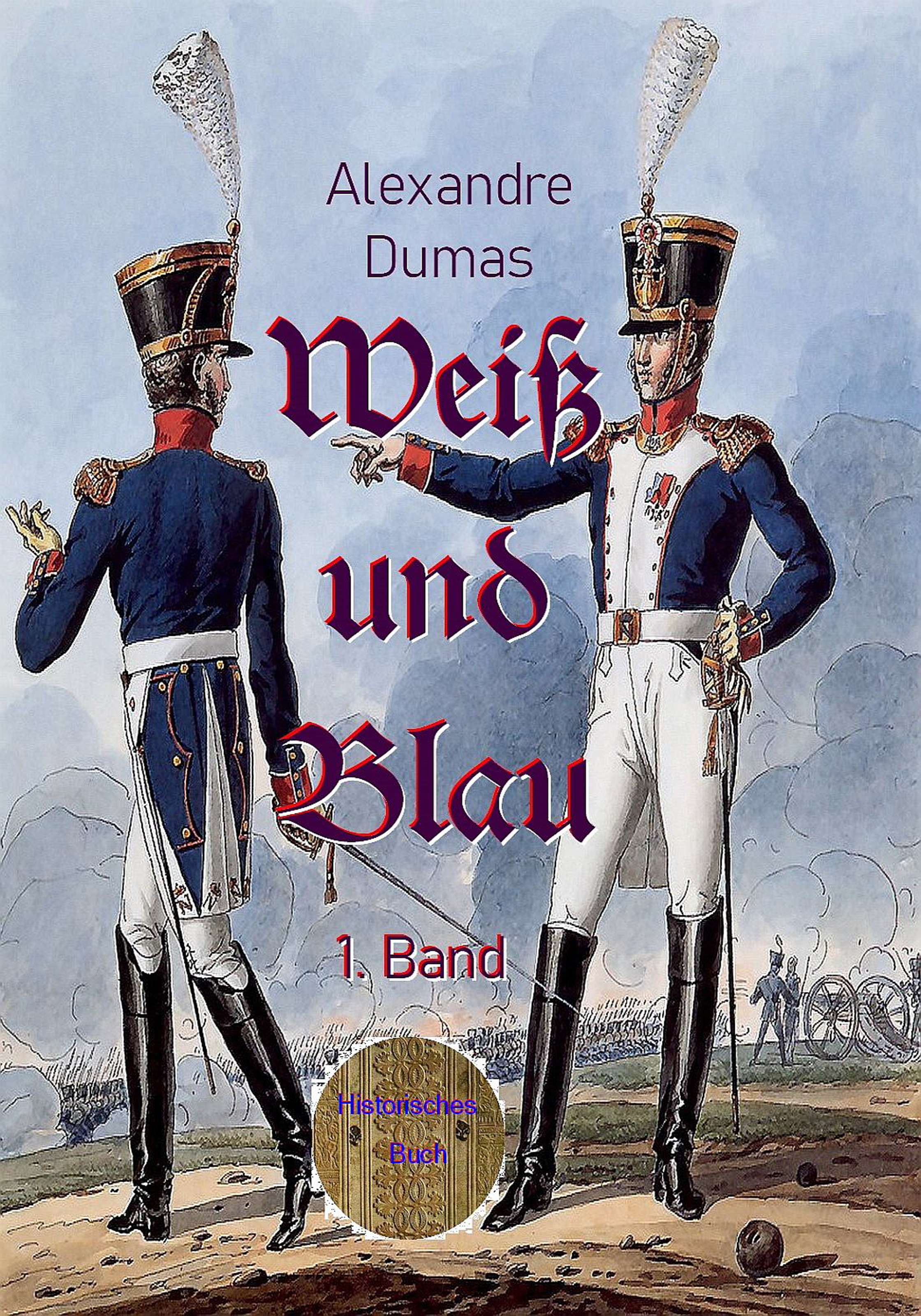 Обложка книги «Weiß und Blau»