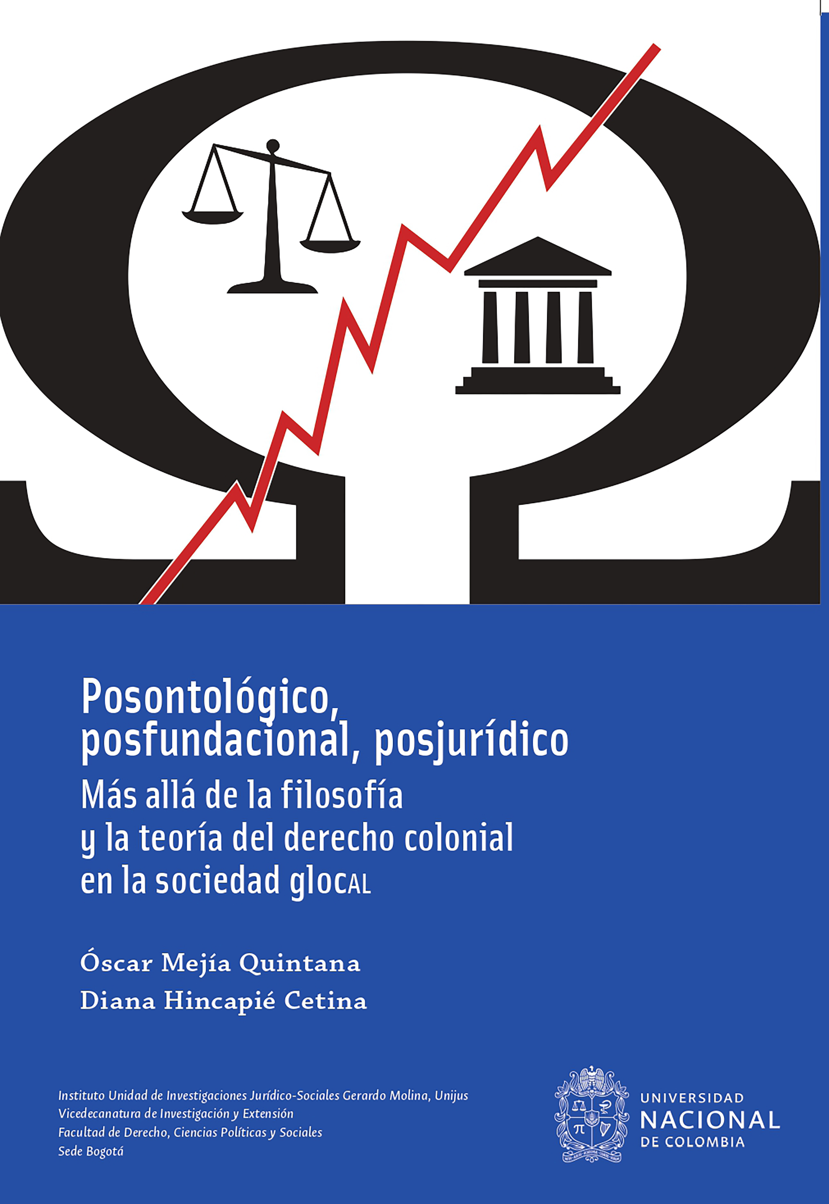 Обложка книги «Posontológico, posfundacional, posjurídico»