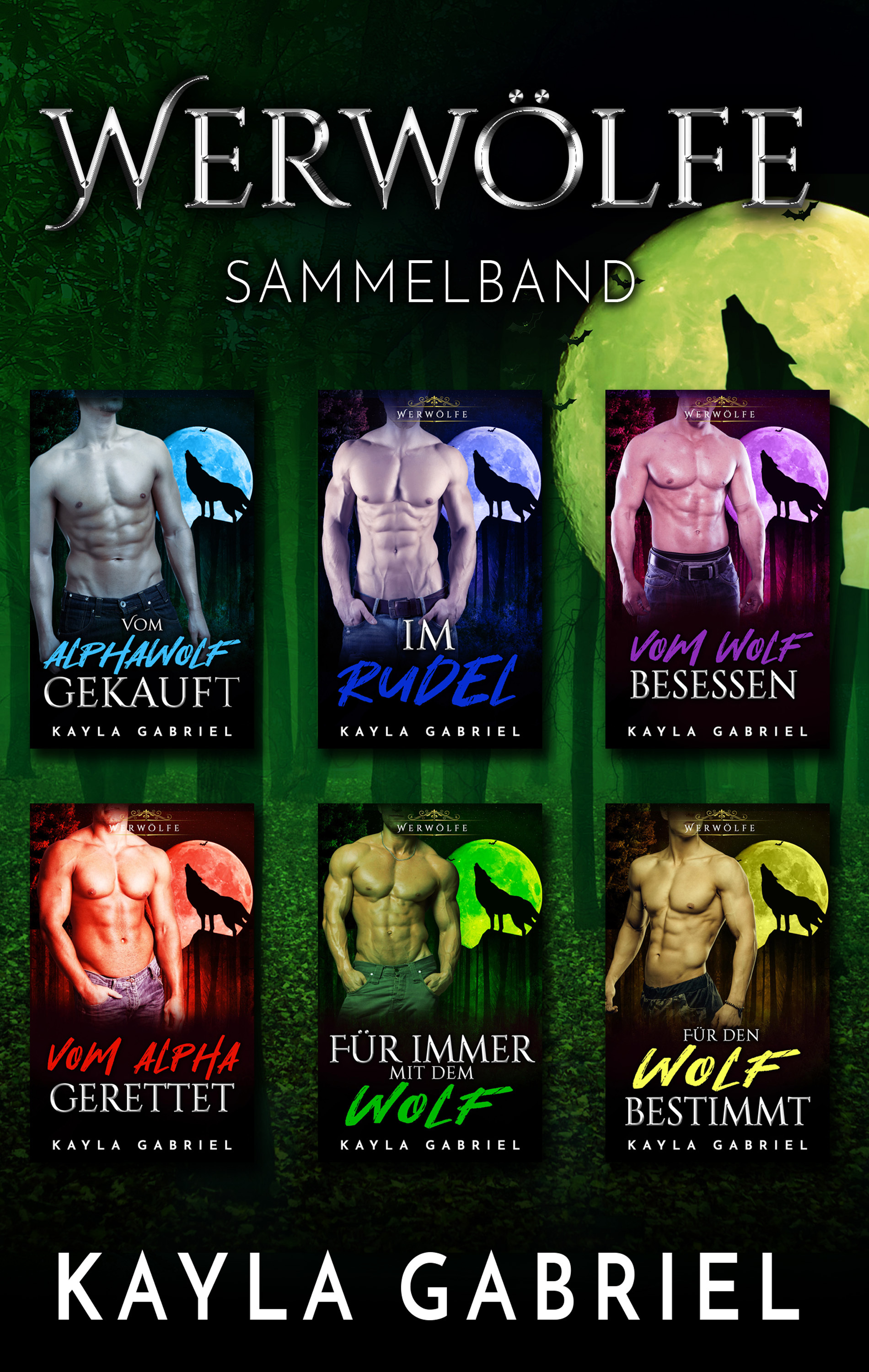 Обложка книги «Werwölfe Sammelband»