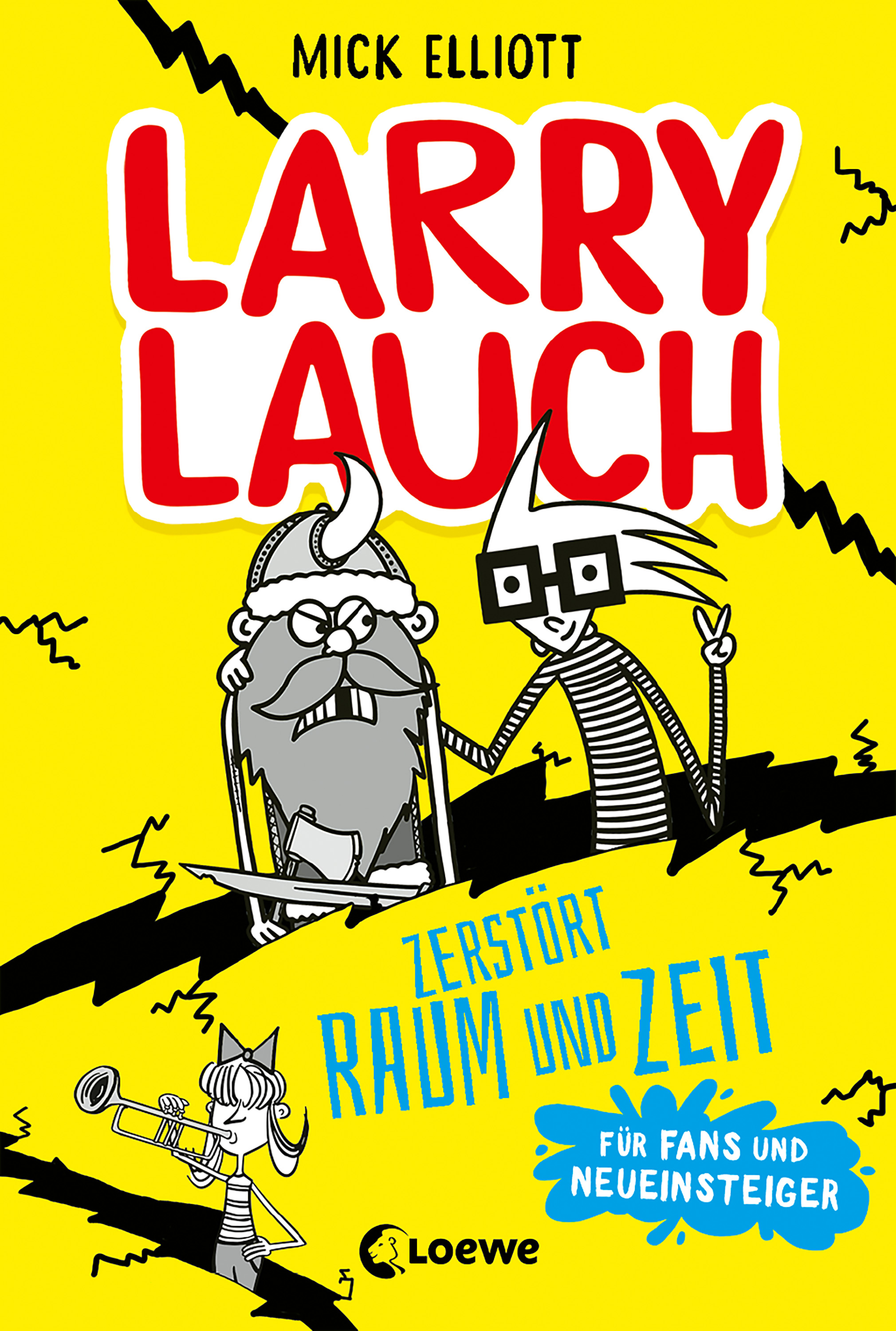 Обложка книги «Larry Lauch zerstört Raum und Zeit»