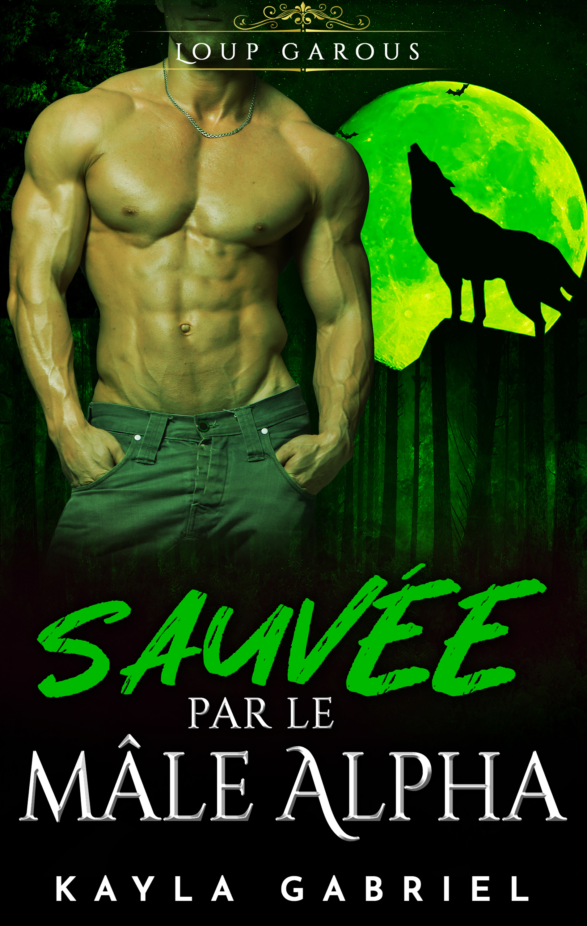 Обложка книги «Sauvée par le mâle Alpha»
