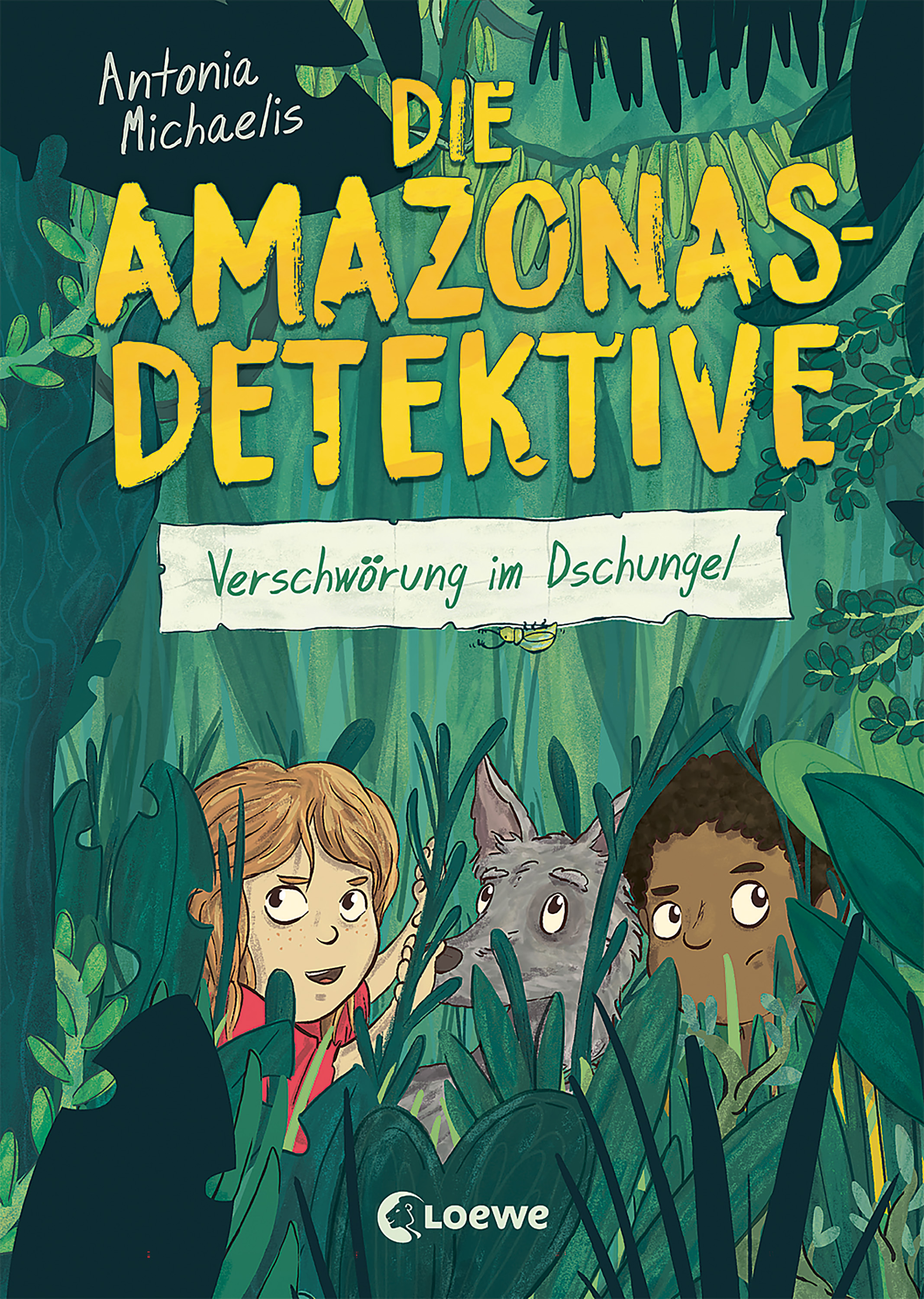 Обложка книги «Die Amazonas-Detektive - Verschwörung im Dschungel»