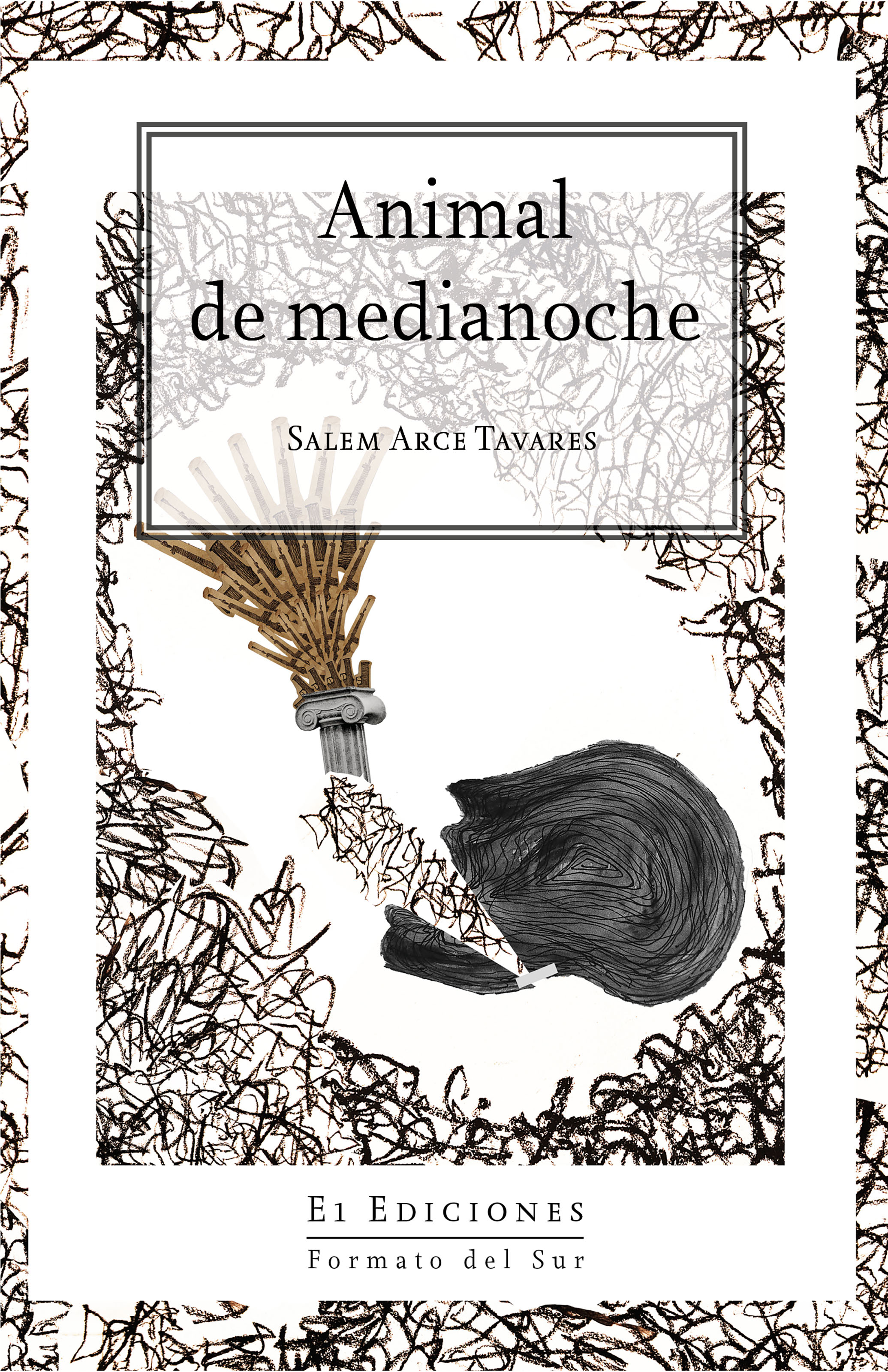 Обложка книги «Animal de medianoche»