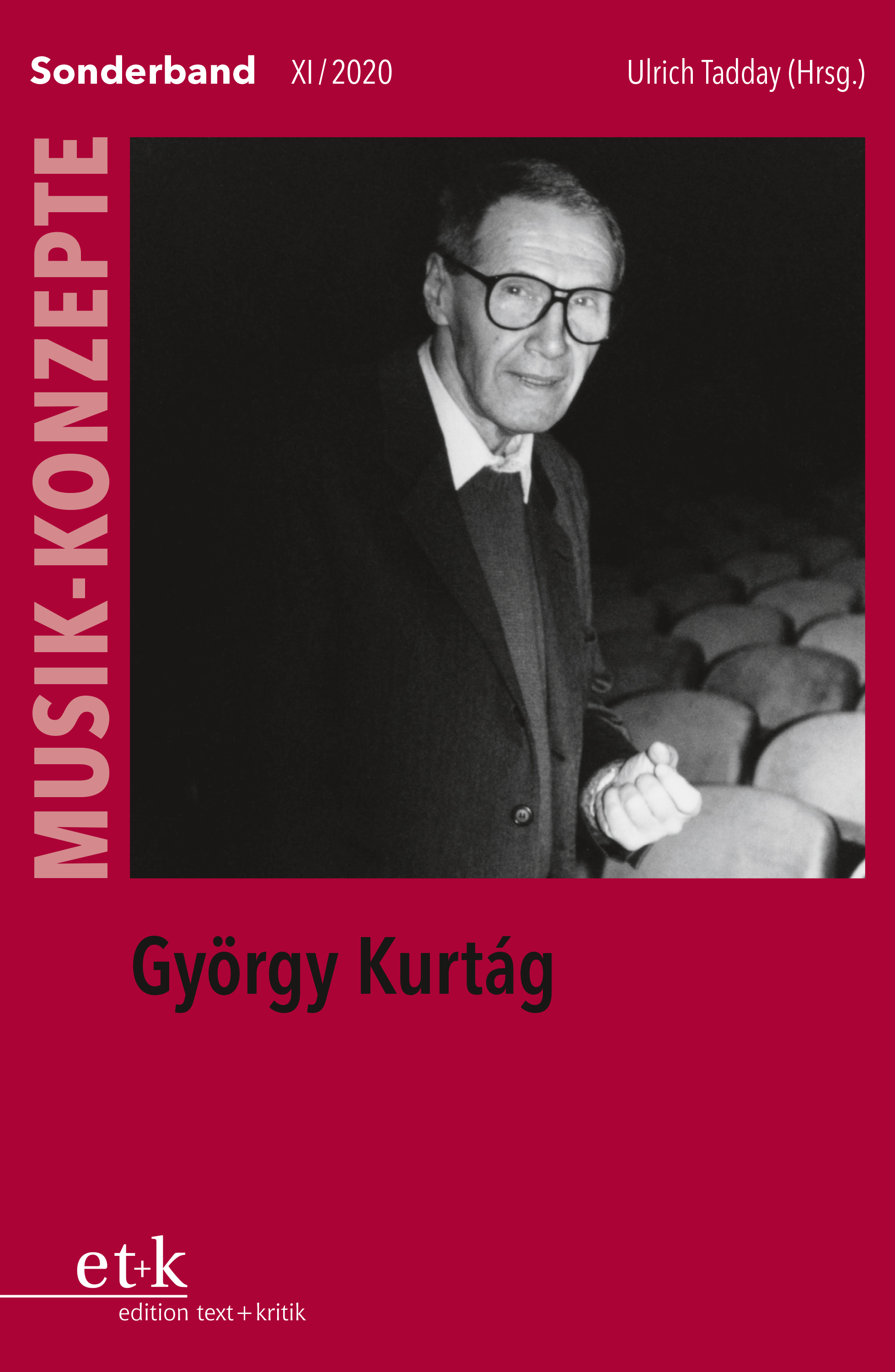 Обложка книги «MUSIK-KONZEPTE Sonderband - György Kurtág»