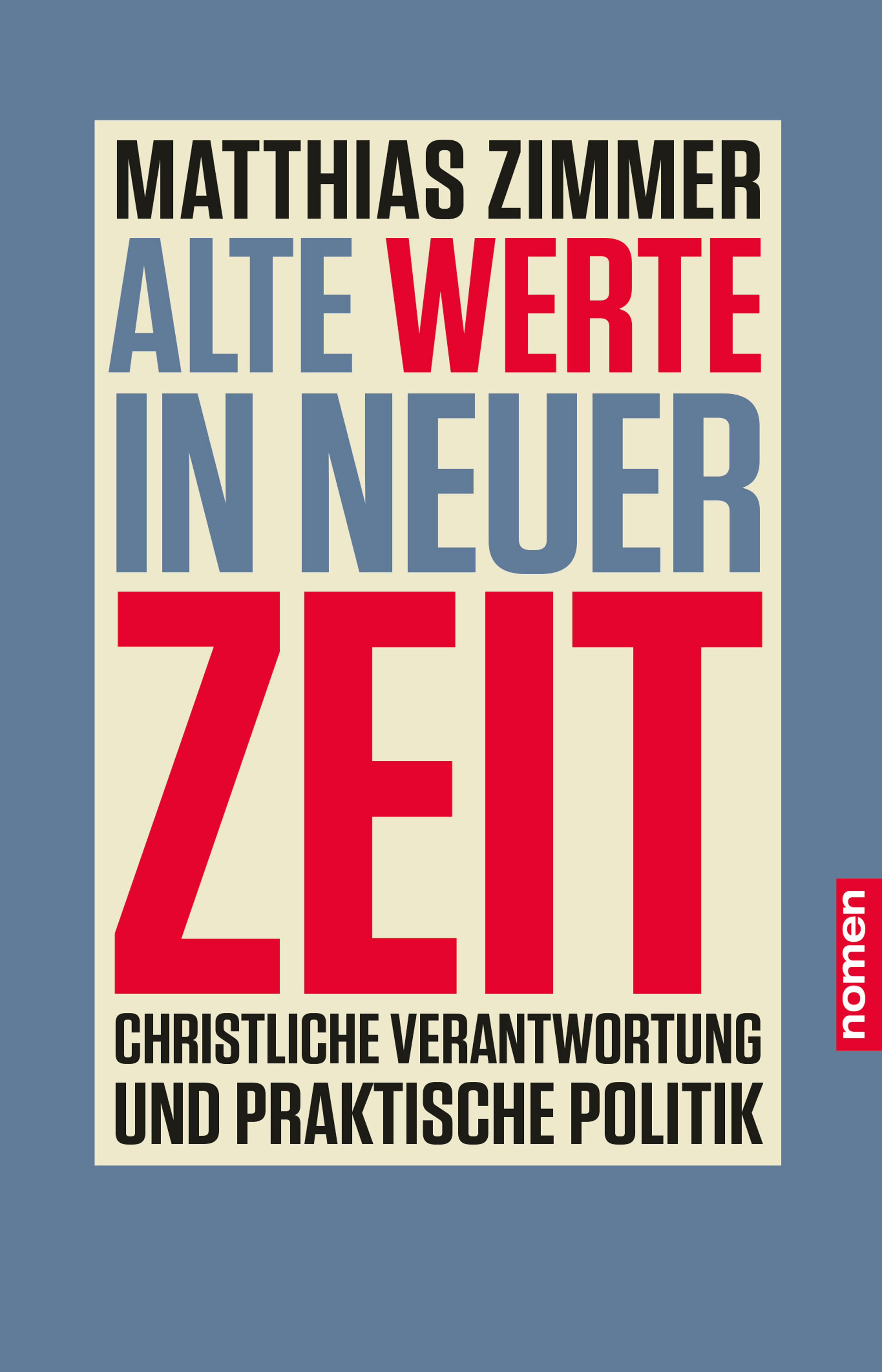 Обложка книги «Alte Werte in neuer Zeit»