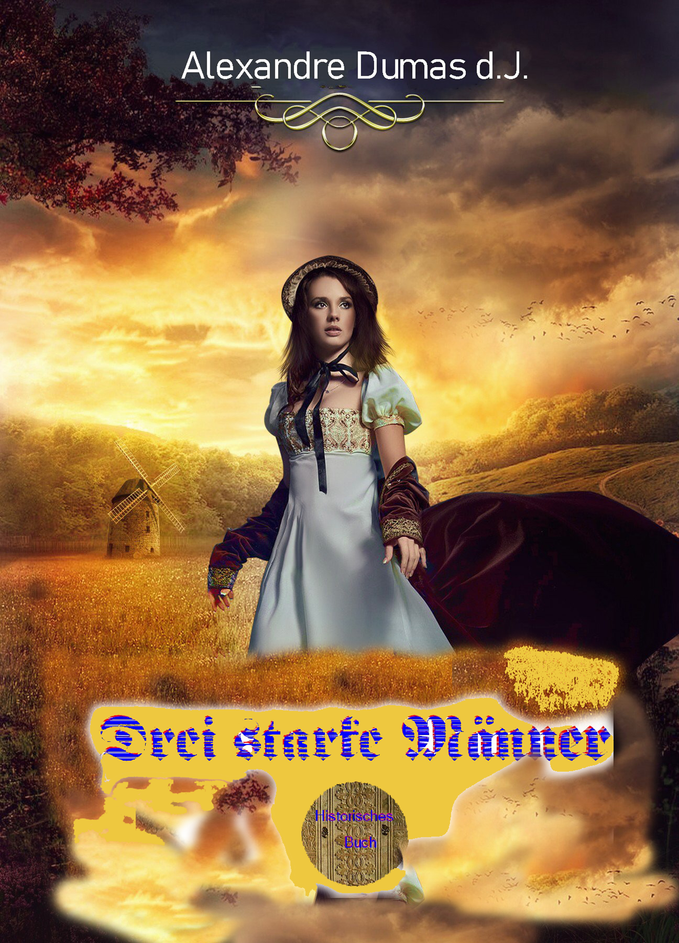 Обложка книги «Drei starke Männer»