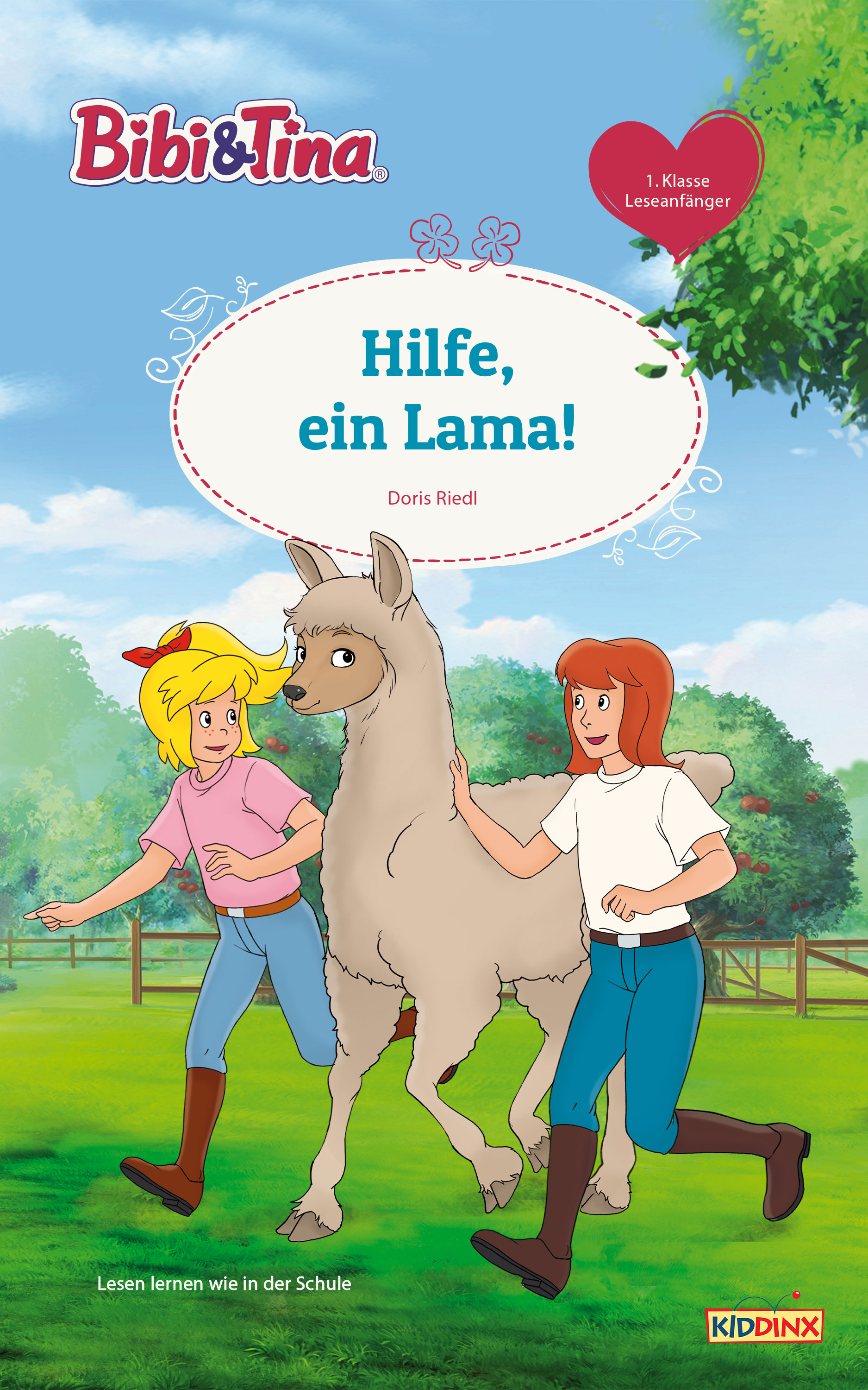 Обложка книги «Bibi & Tina - Hilfe, ein Lama!»